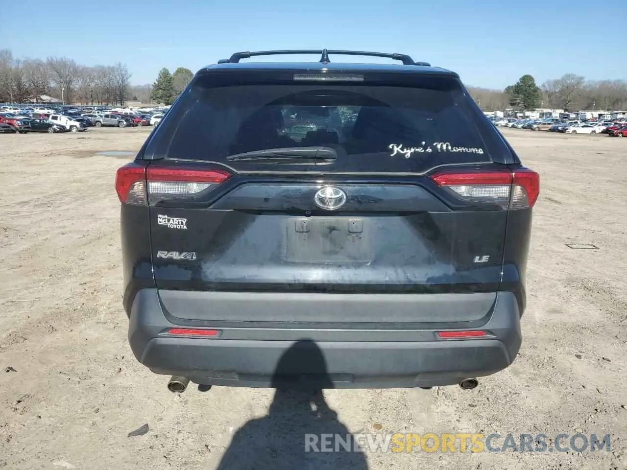 6 fotografías del automóvil dañado 2T3H1RFV6KW006312 TOYOTA RAV4 2019