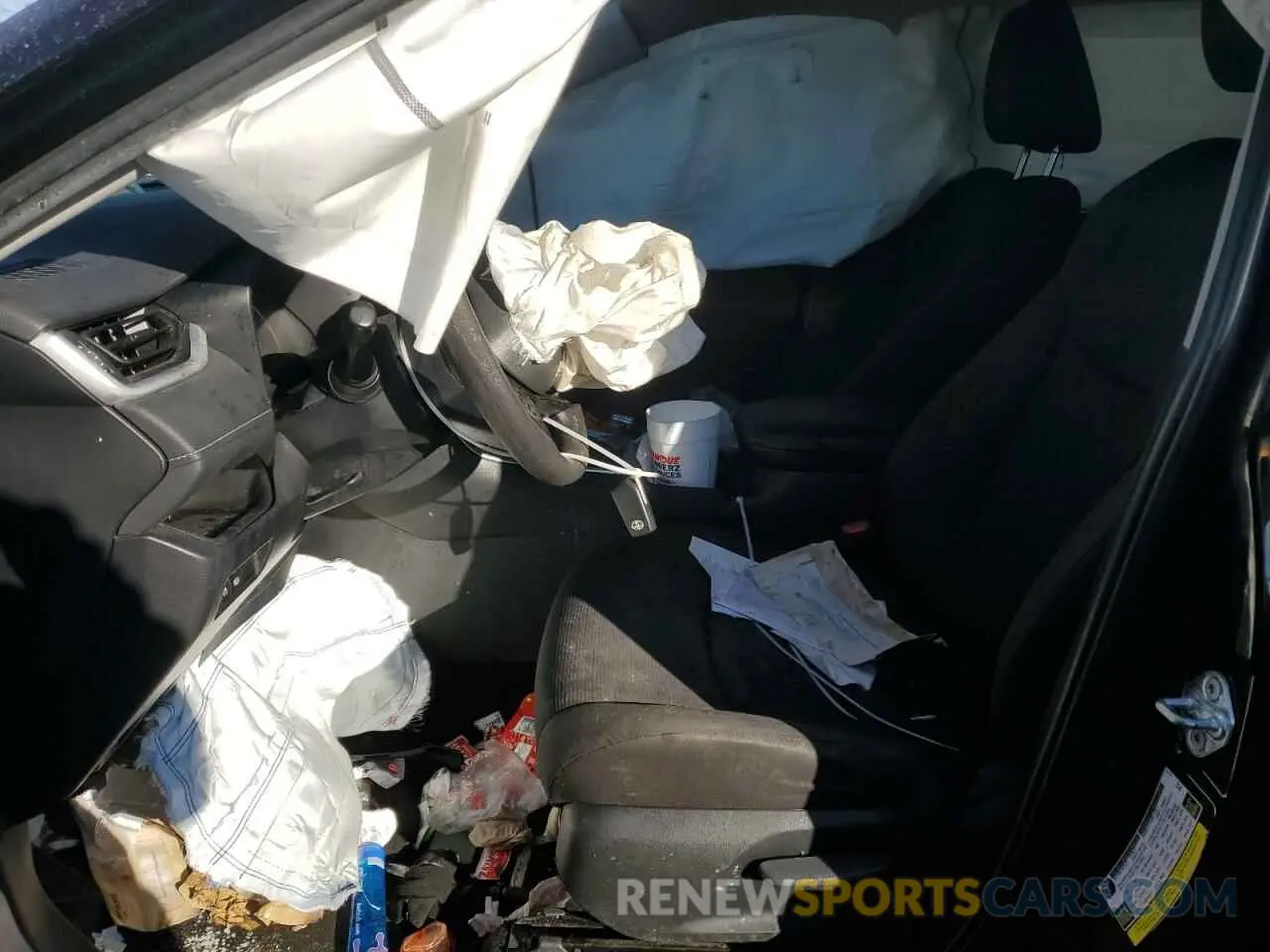 7 fotografías del automóvil dañado 2T3H1RFV6KW006312 TOYOTA RAV4 2019
