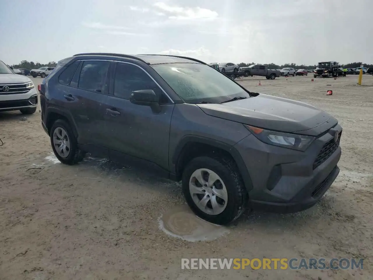 4 fotografías del automóvil dañado 2T3H1RFV6KW006519 TOYOTA RAV4 2019