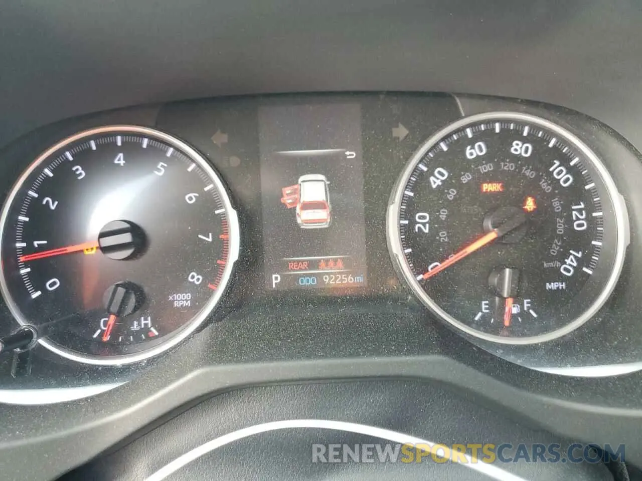 9 fotografías del automóvil dañado 2T3H1RFV6KW006519 TOYOTA RAV4 2019