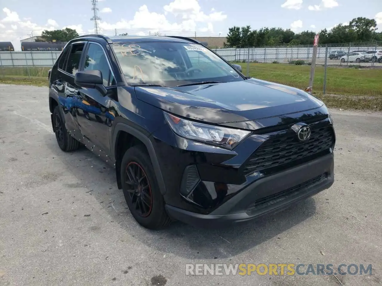 1 fotografías del automóvil dañado 2T3H1RFV6KW026205 TOYOTA RAV4 2019