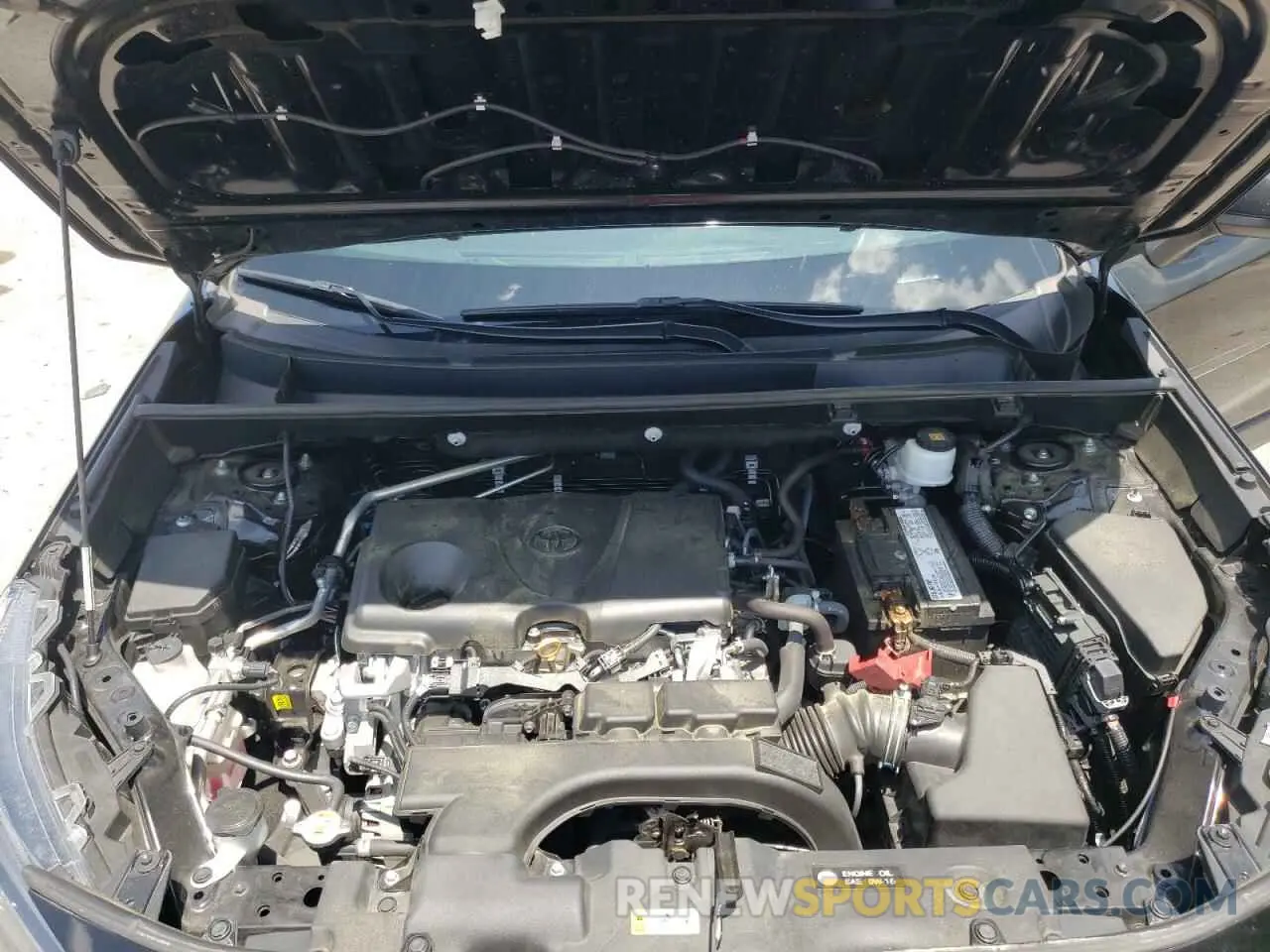 7 fotografías del automóvil dañado 2T3H1RFV6KW026205 TOYOTA RAV4 2019