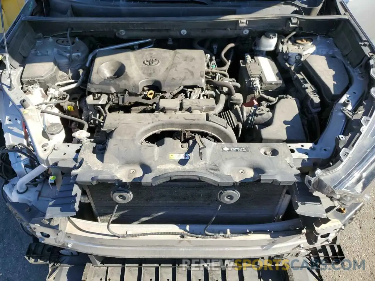12 fotografías del automóvil dañado 2T3H1RFV6KW035230 TOYOTA RAV4 2019
