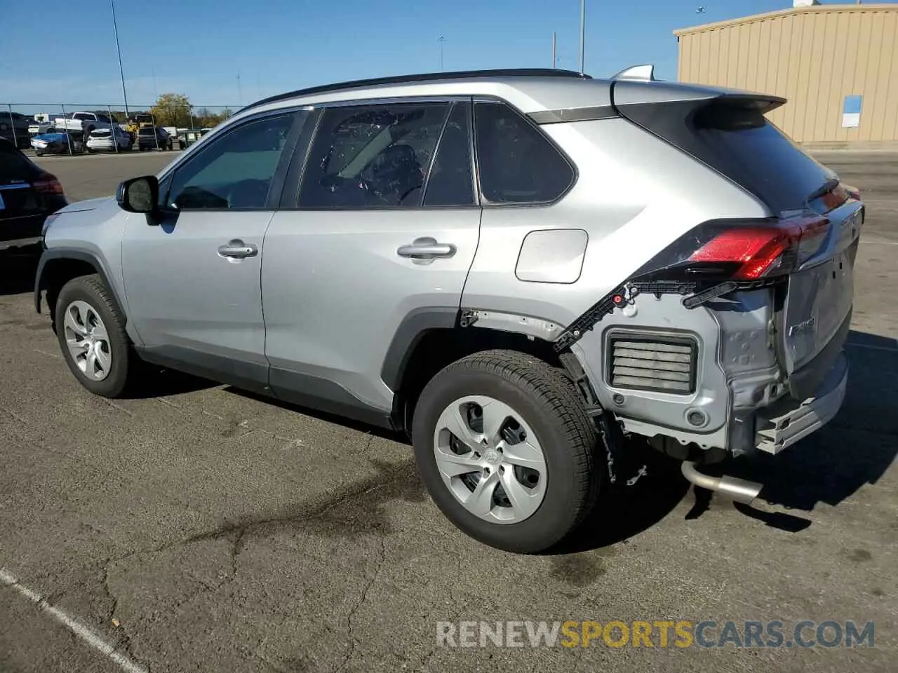 2 fotografías del automóvil dañado 2T3H1RFV6KW035230 TOYOTA RAV4 2019