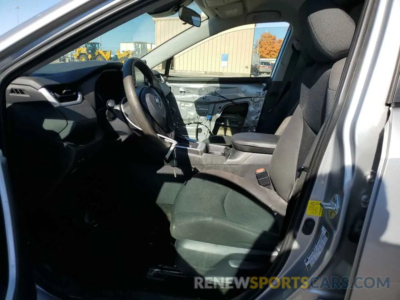 7 fotografías del automóvil dañado 2T3H1RFV6KW035230 TOYOTA RAV4 2019