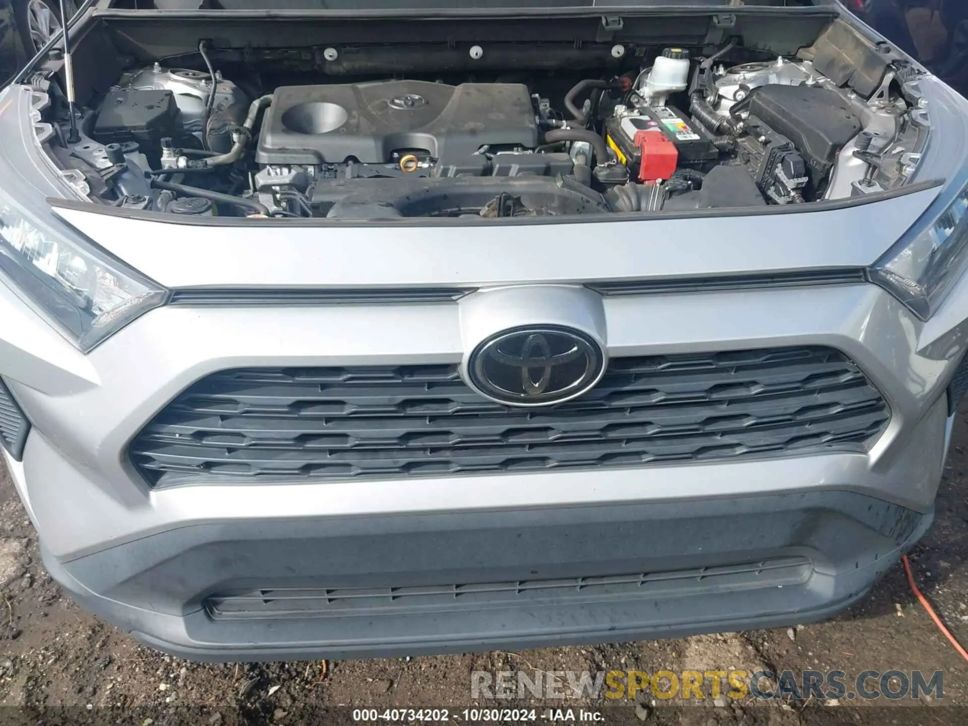 6 fotografías del automóvil dañado 2T3H1RFV6KW037544 TOYOTA RAV4 2019
