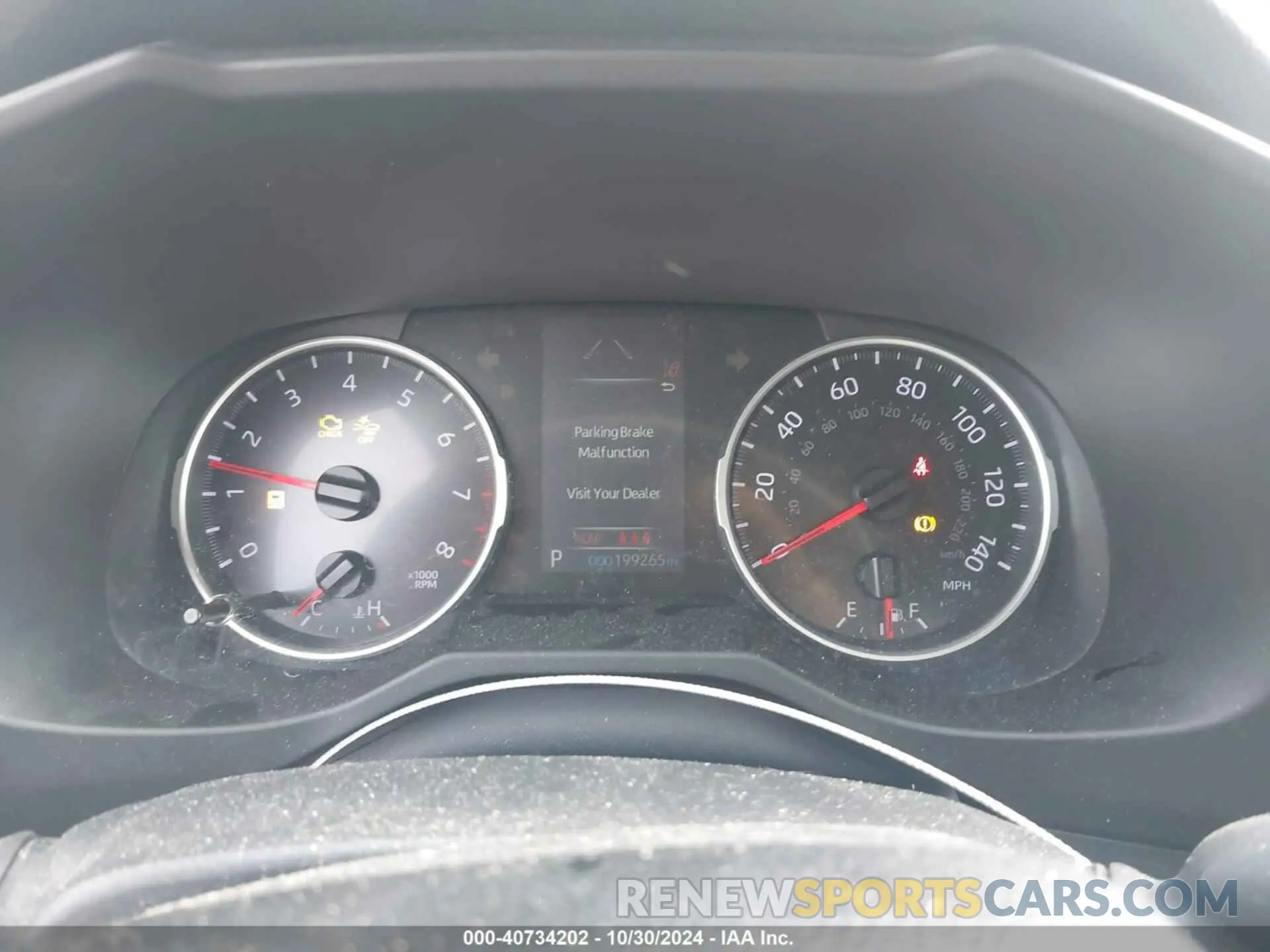 7 fotografías del automóvil dañado 2T3H1RFV6KW037544 TOYOTA RAV4 2019