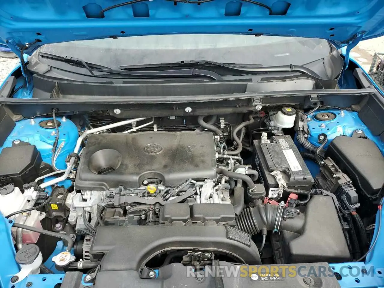 12 fotografías del automóvil dañado 2T3H1RFV6KW038015 TOYOTA RAV4 2019