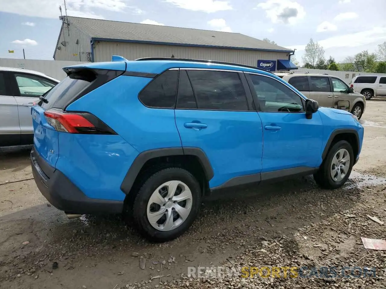 3 fotografías del automóvil dañado 2T3H1RFV6KW038015 TOYOTA RAV4 2019