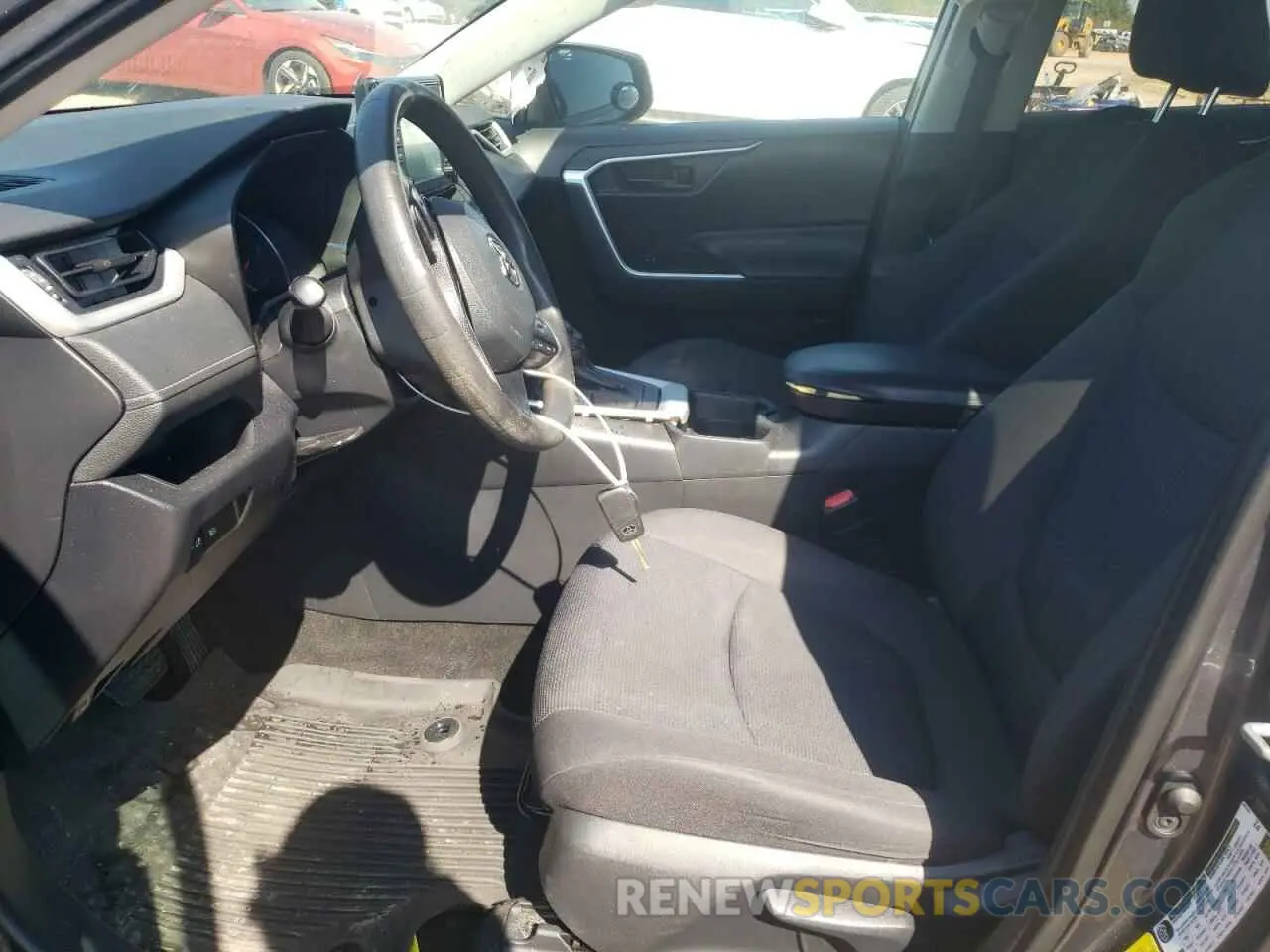 7 fotografías del automóvil dañado 2T3H1RFV6KW045367 TOYOTA RAV4 2019