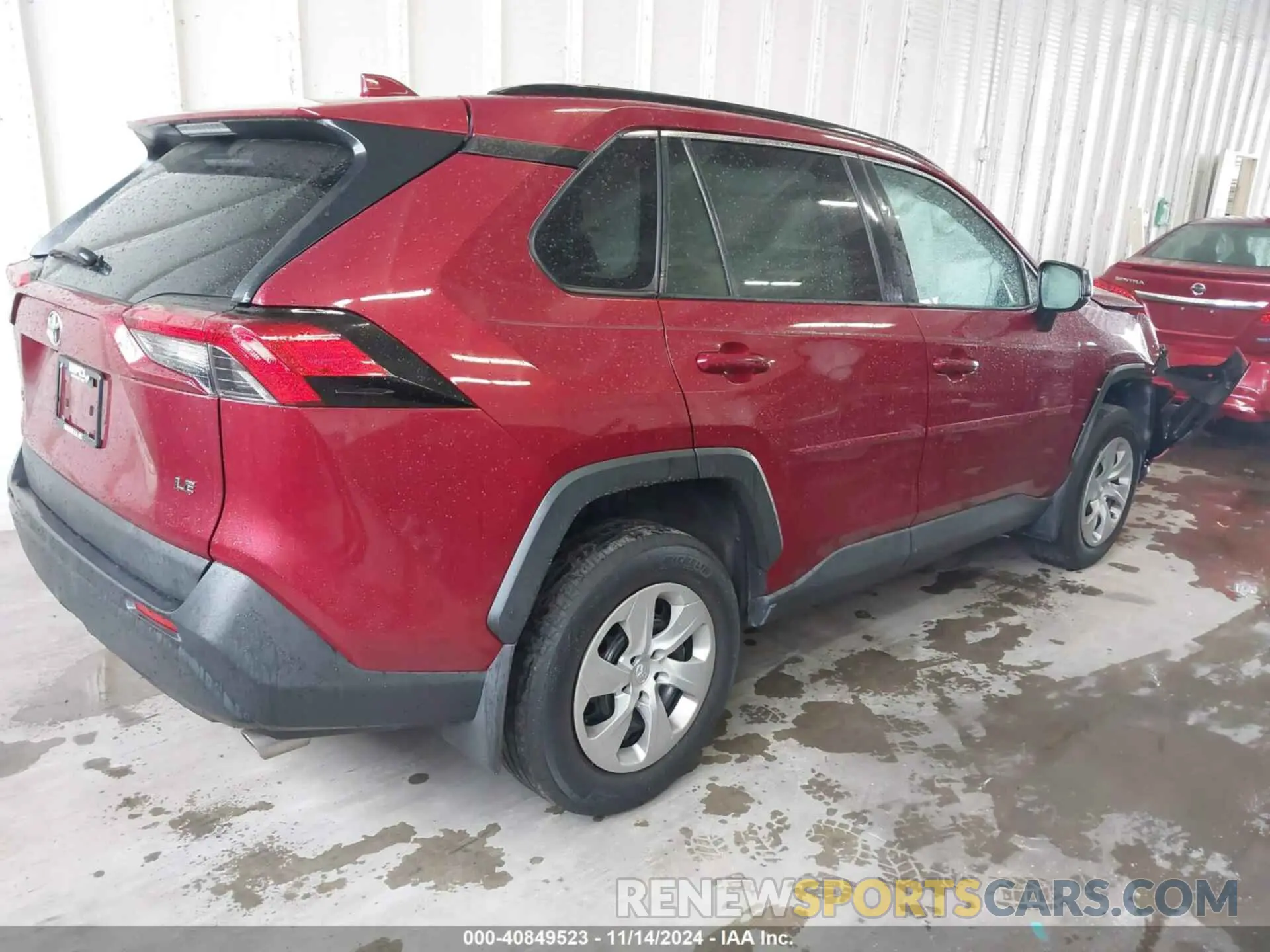 4 fotografías del automóvil dañado 2T3H1RFV6KW046955 TOYOTA RAV4 2019