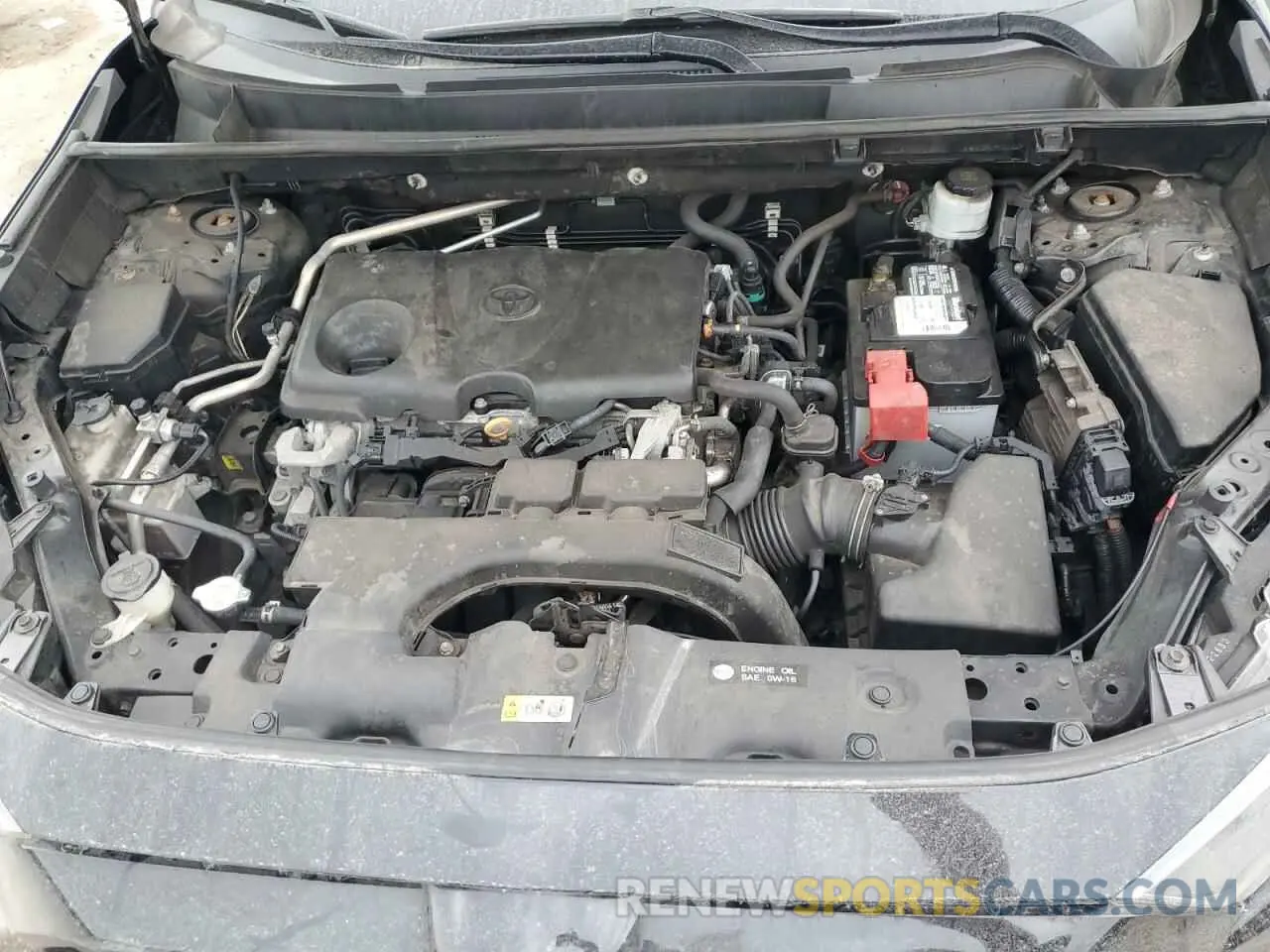 12 fotografías del automóvil dañado 2T3H1RFV6KW053906 TOYOTA RAV4 2019