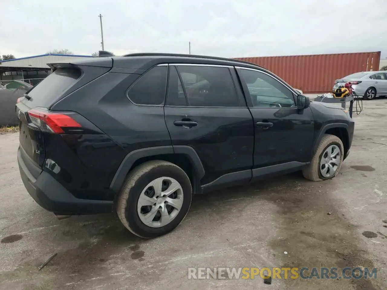 3 fotografías del automóvil dañado 2T3H1RFV6KW053906 TOYOTA RAV4 2019