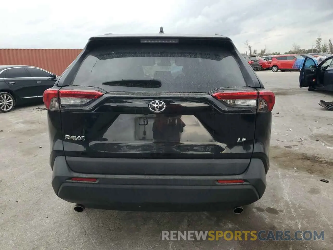 6 fotografías del automóvil dañado 2T3H1RFV6KW053906 TOYOTA RAV4 2019