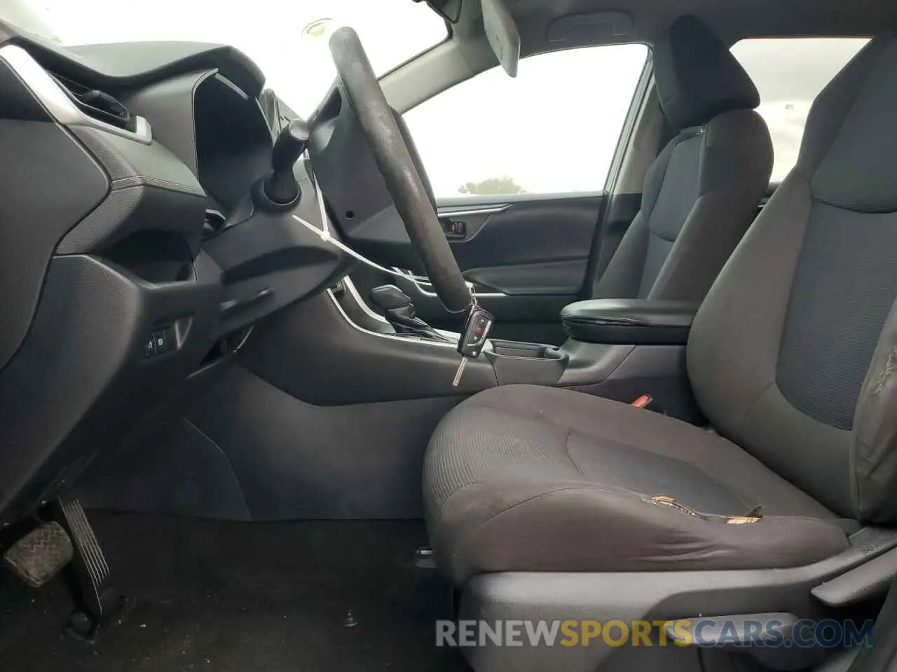 7 fotografías del automóvil dañado 2T3H1RFV6KW053906 TOYOTA RAV4 2019
