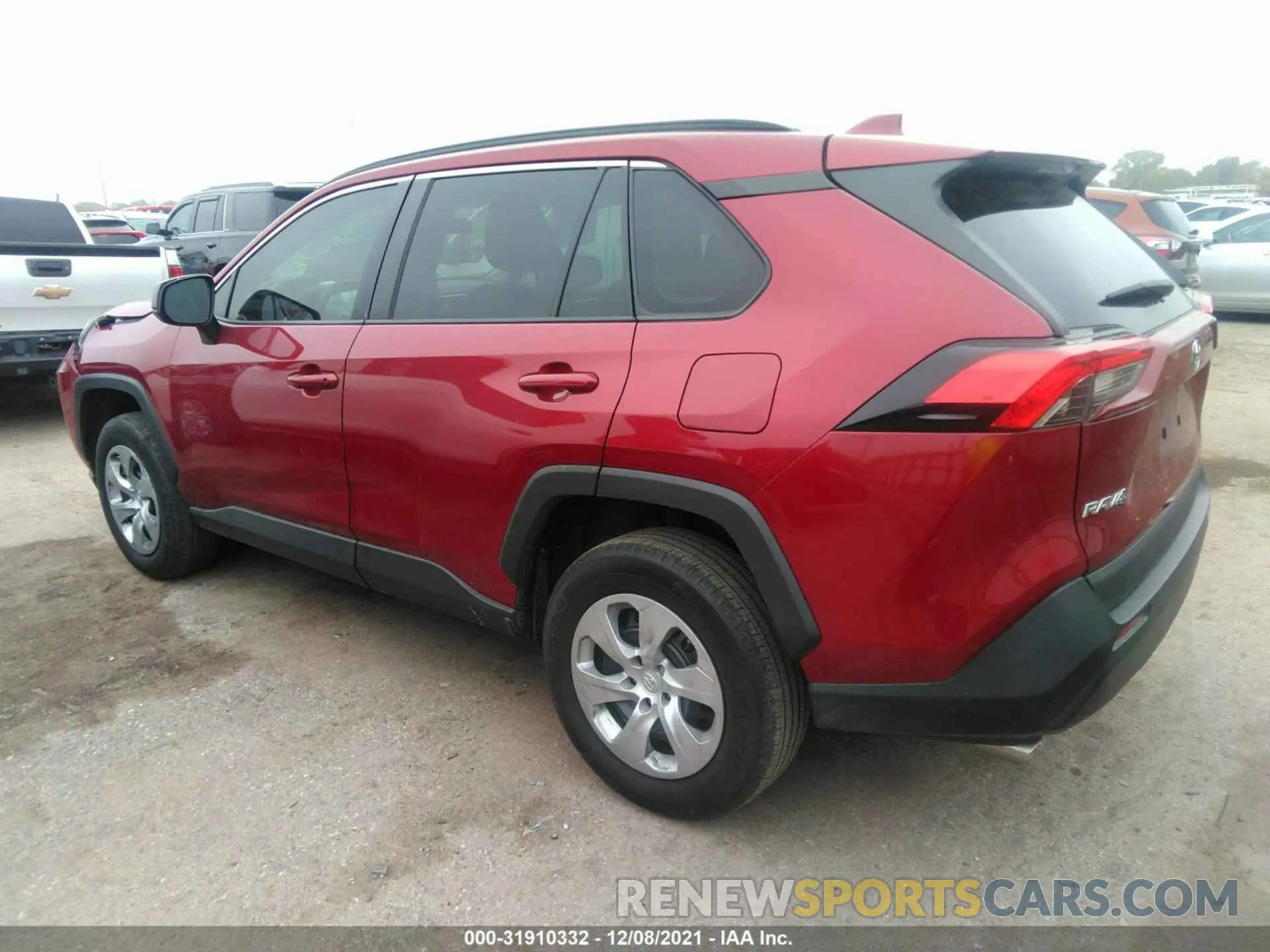 3 fotografías del automóvil dañado 2T3H1RFV6KW056742 TOYOTA RAV4 2019