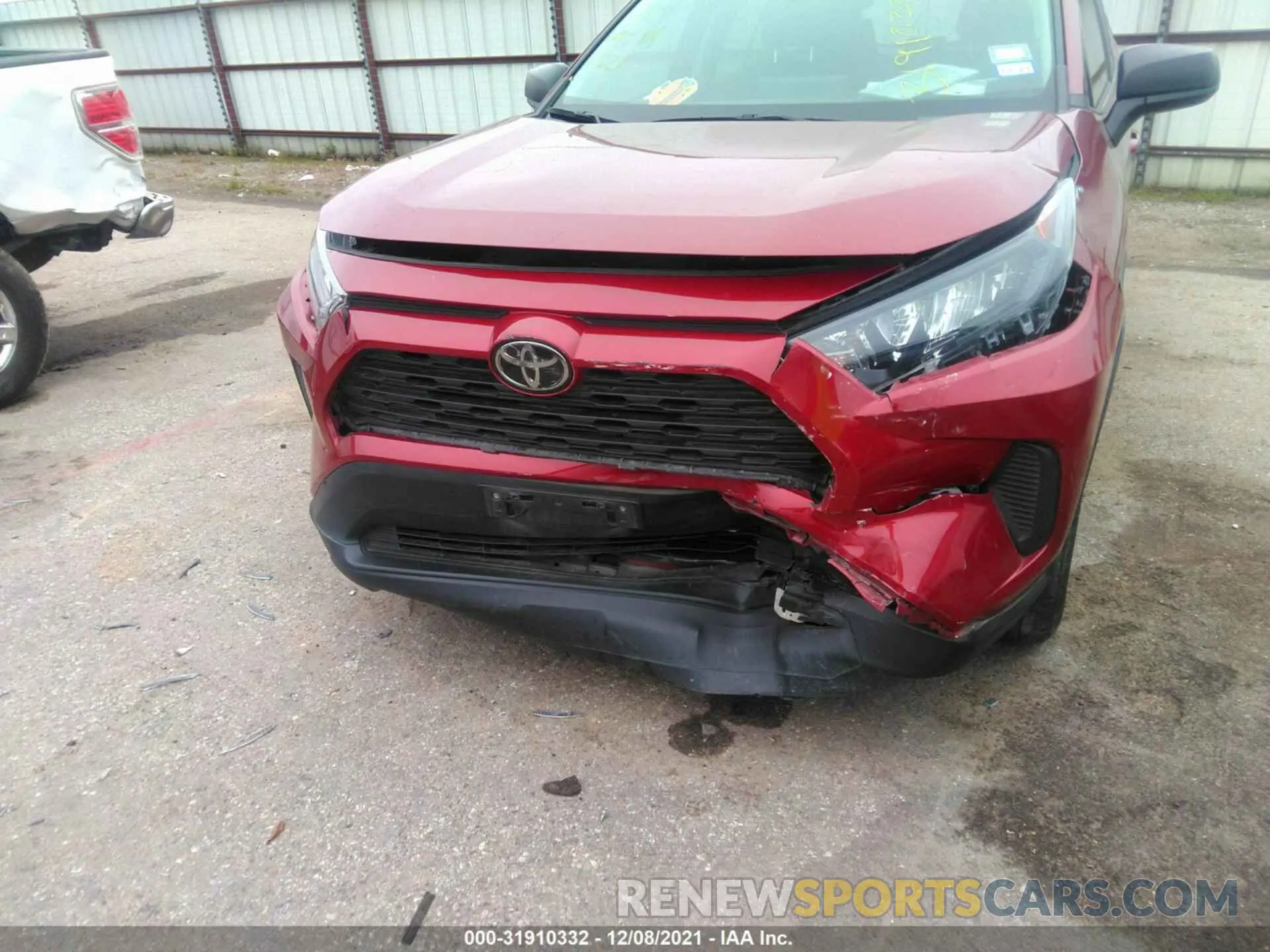 6 fotografías del automóvil dañado 2T3H1RFV6KW056742 TOYOTA RAV4 2019