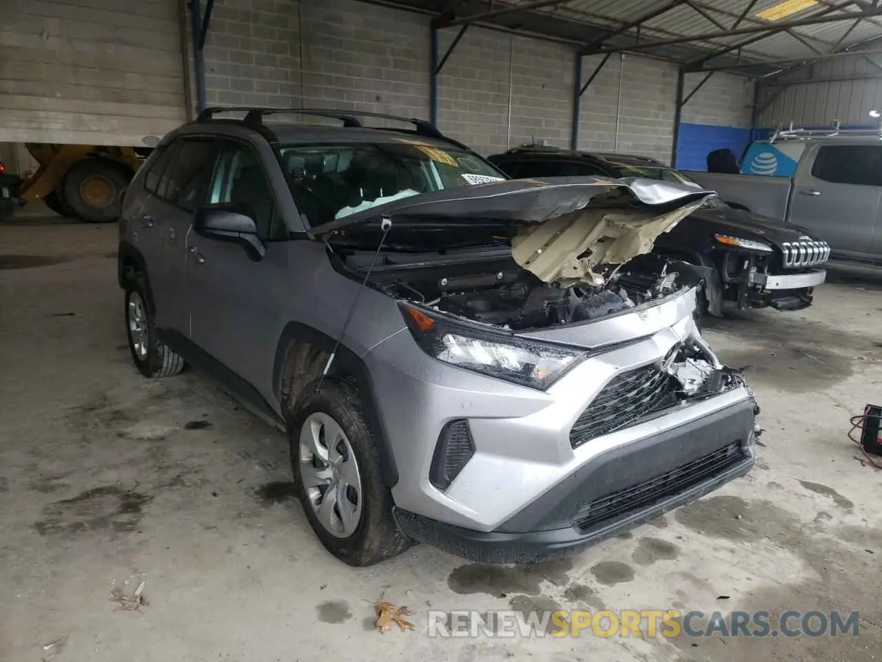 1 fotografías del automóvil dañado 2T3H1RFV7KC007485 TOYOTA RAV4 2019