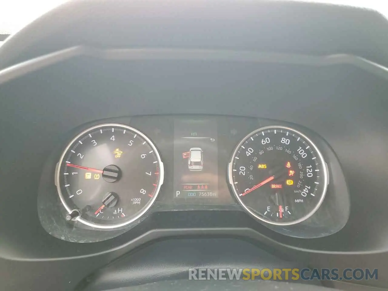 9 fotografías del automóvil dañado 2T3H1RFV7KC030264 TOYOTA RAV4 2019