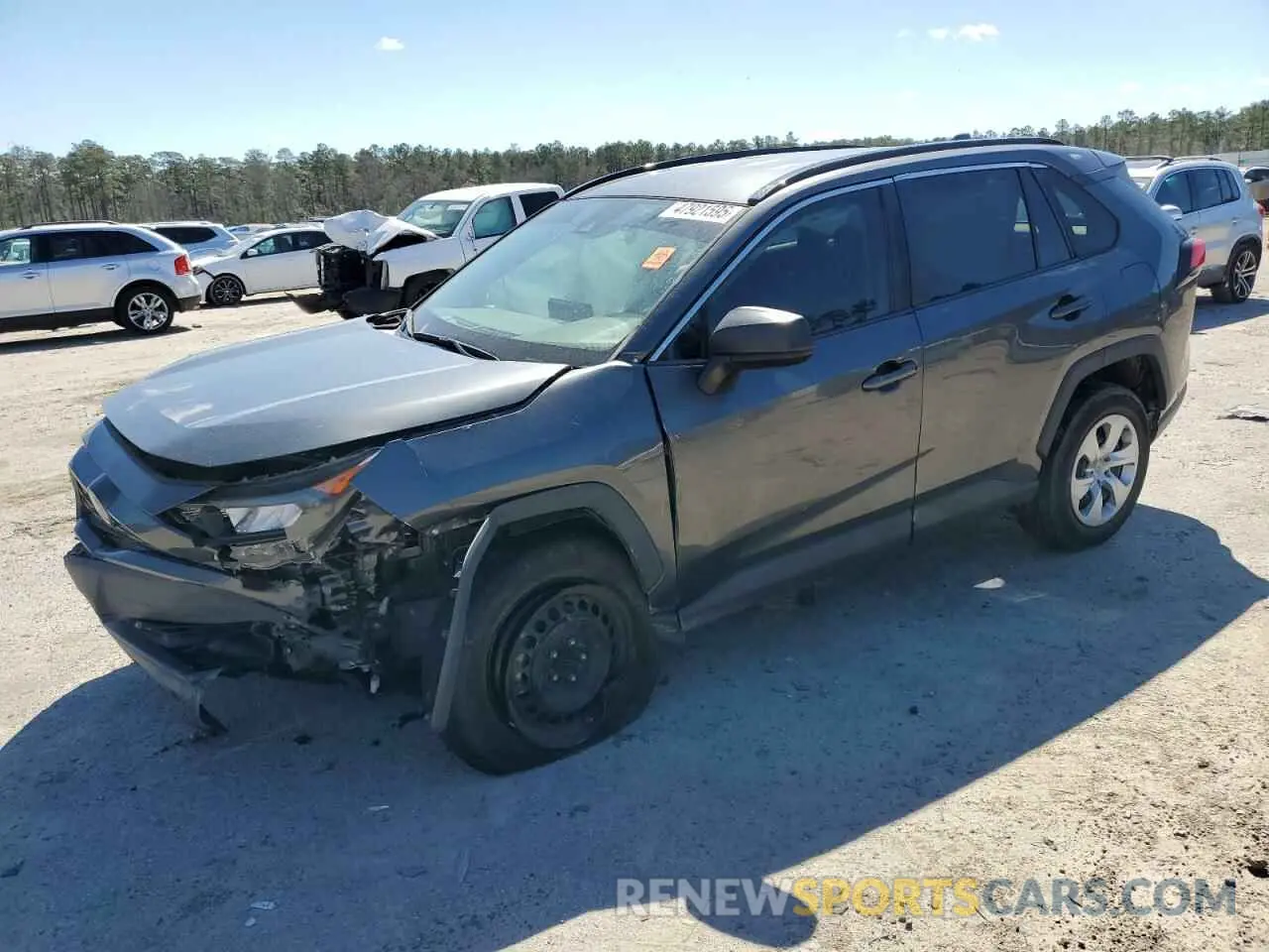 1 fotografías del automóvil dañado 2T3H1RFV7KC031933 TOYOTA RAV4 2019