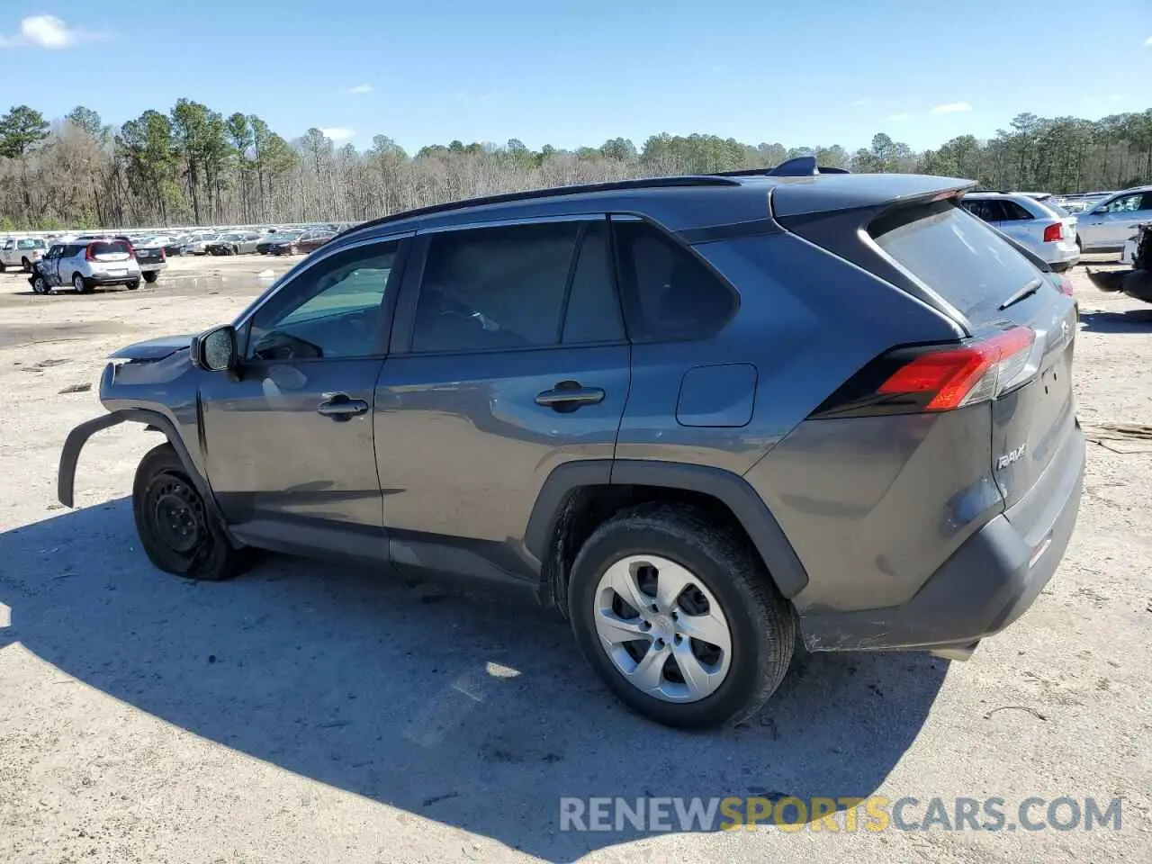 2 fotografías del automóvil dañado 2T3H1RFV7KC031933 TOYOTA RAV4 2019