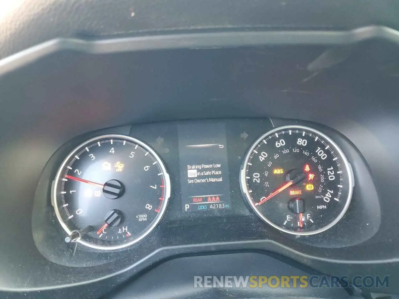 9 fotografías del automóvil dañado 2T3H1RFV7KC031933 TOYOTA RAV4 2019