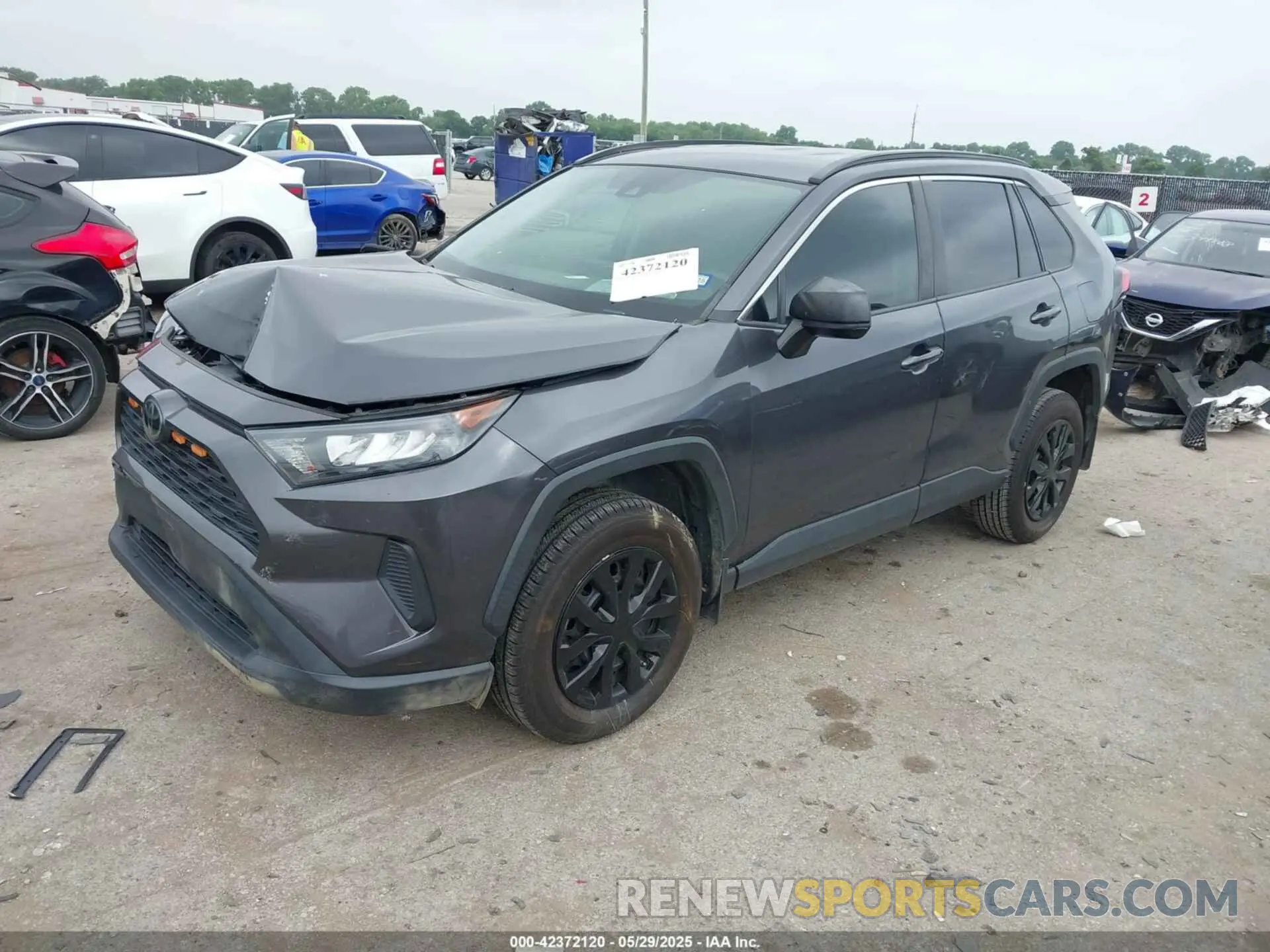 2 fotografías del automóvil dañado 2T3H1RFV7KW032434 TOYOTA RAV4 2019
