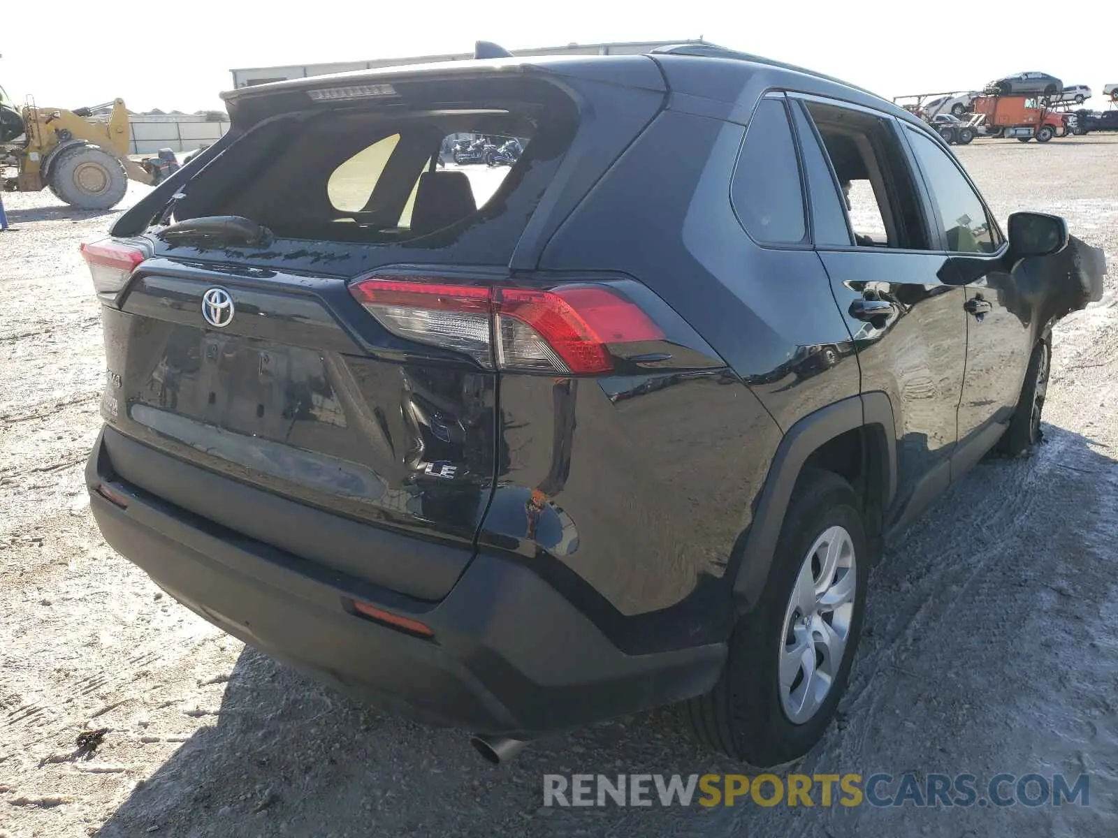 4 fotografías del automóvil dañado 2T3H1RFV7KW036600 TOYOTA RAV4 2019