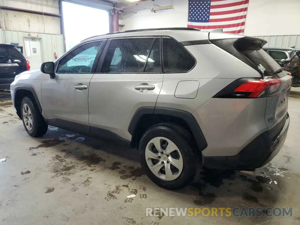 2 fotografías del automóvil dañado 2T3H1RFV7KW054174 TOYOTA RAV4 2019