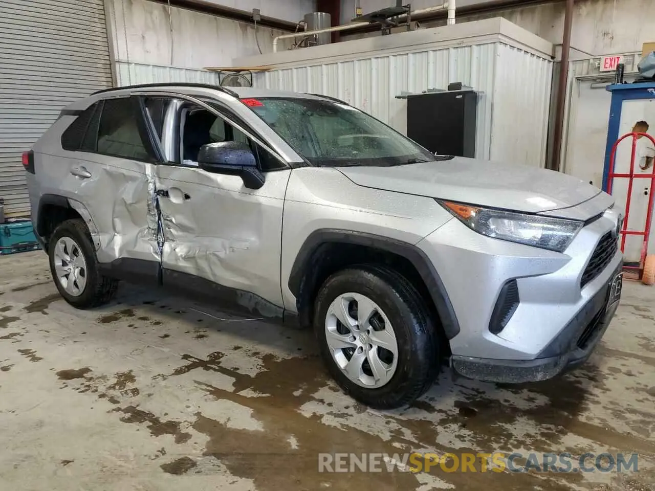 4 fotografías del automóvil dañado 2T3H1RFV7KW054174 TOYOTA RAV4 2019
