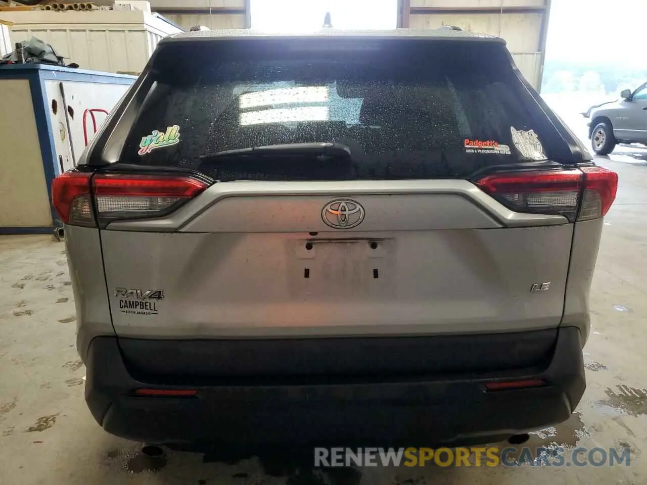 6 fotografías del automóvil dañado 2T3H1RFV7KW054174 TOYOTA RAV4 2019