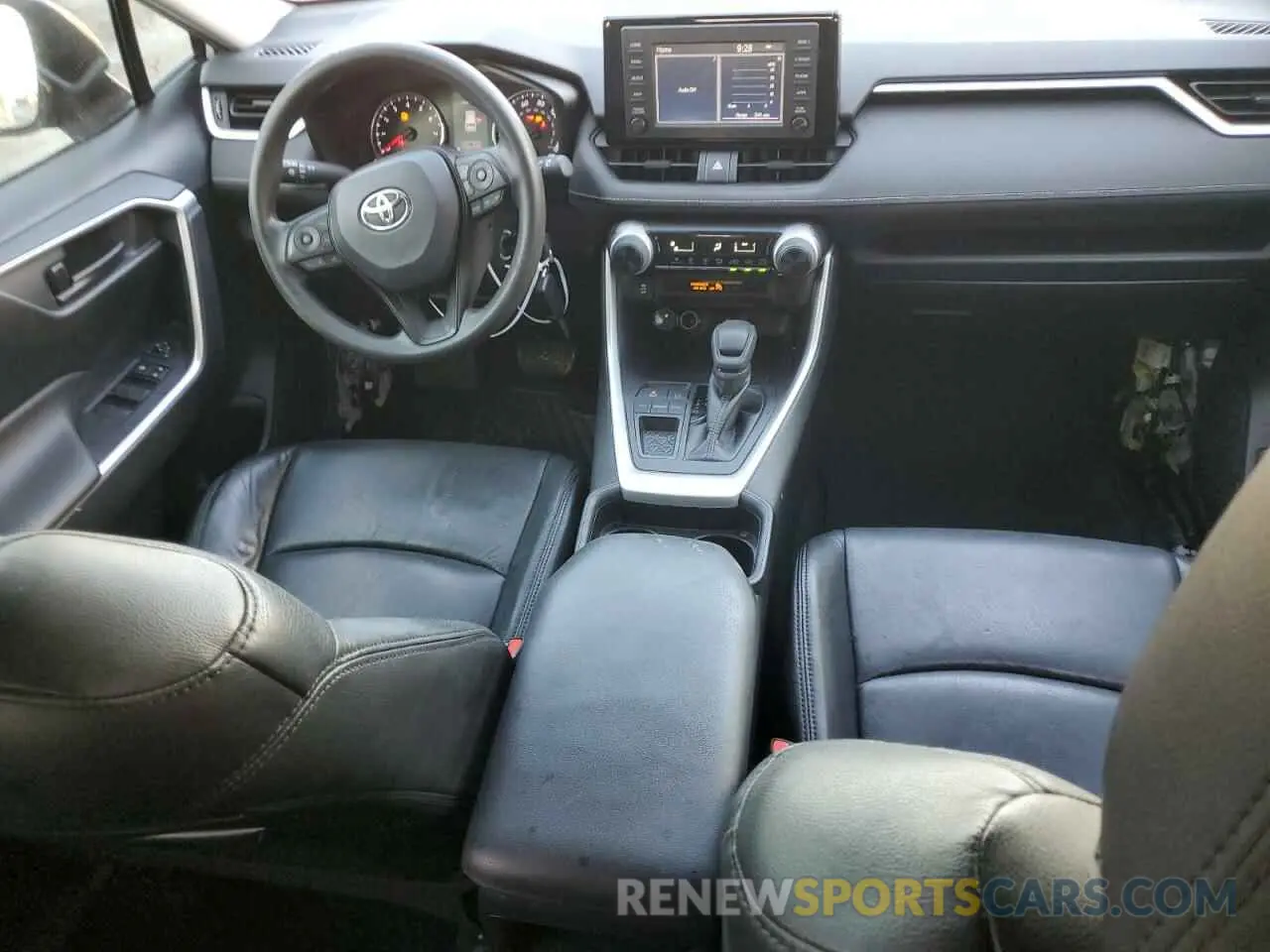 8 fotografías del automóvil dañado 2T3H1RFV7KW057544 TOYOTA RAV4 2019