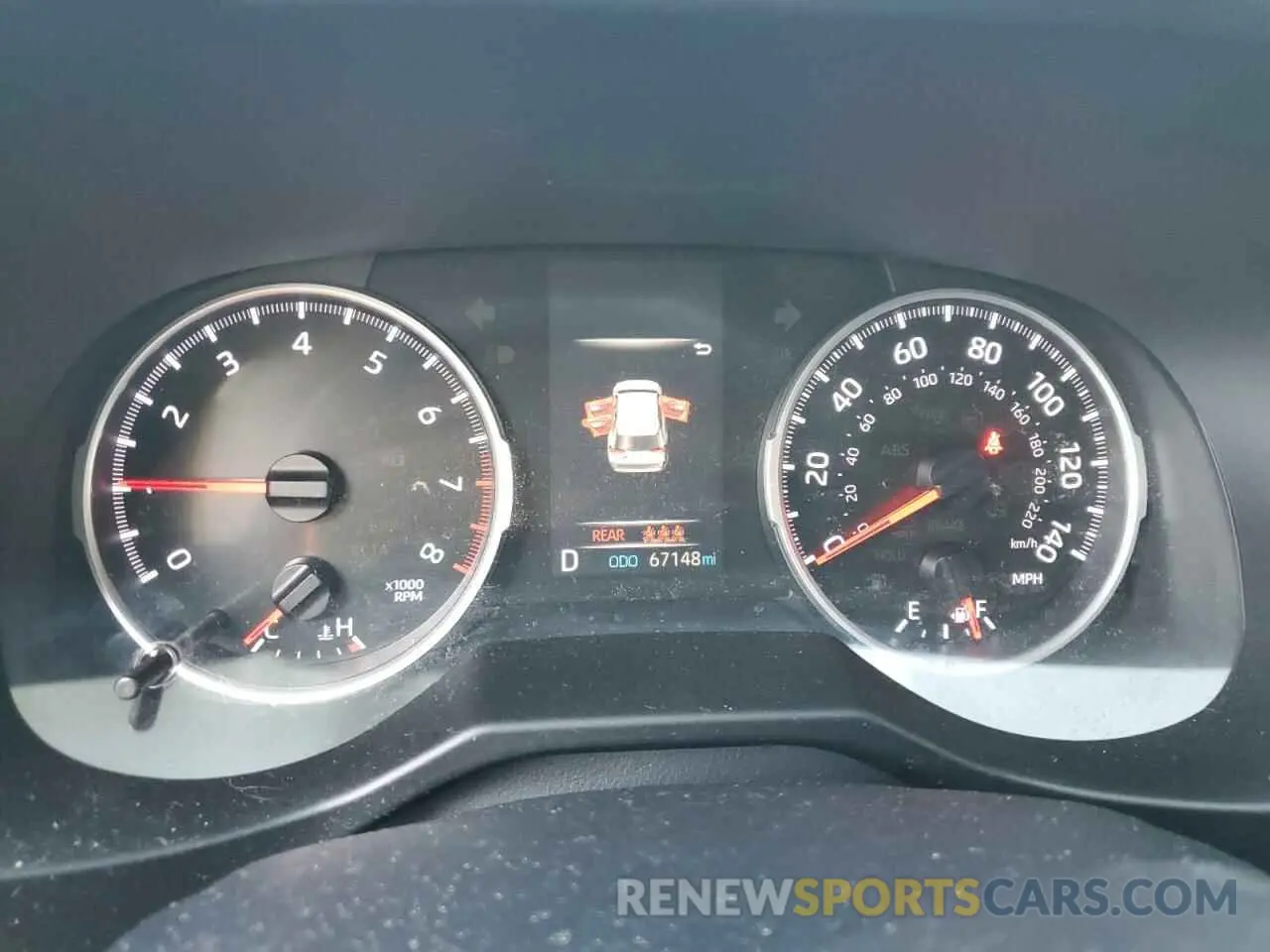 9 fotografías del automóvil dañado 2T3H1RFV7KW057544 TOYOTA RAV4 2019