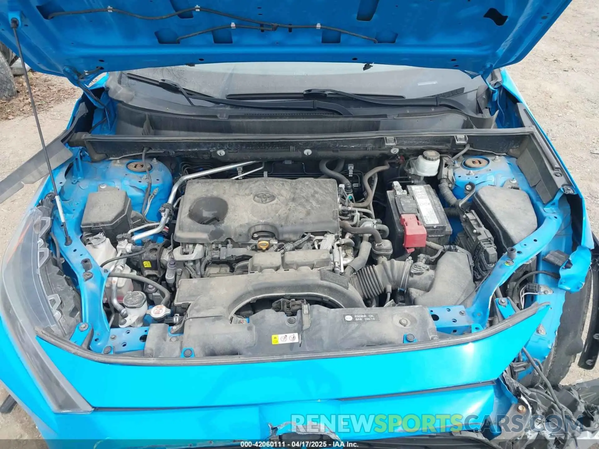 10 fotografías del automóvil dañado 2T3H1RFV8KW002939 TOYOTA RAV4 2019