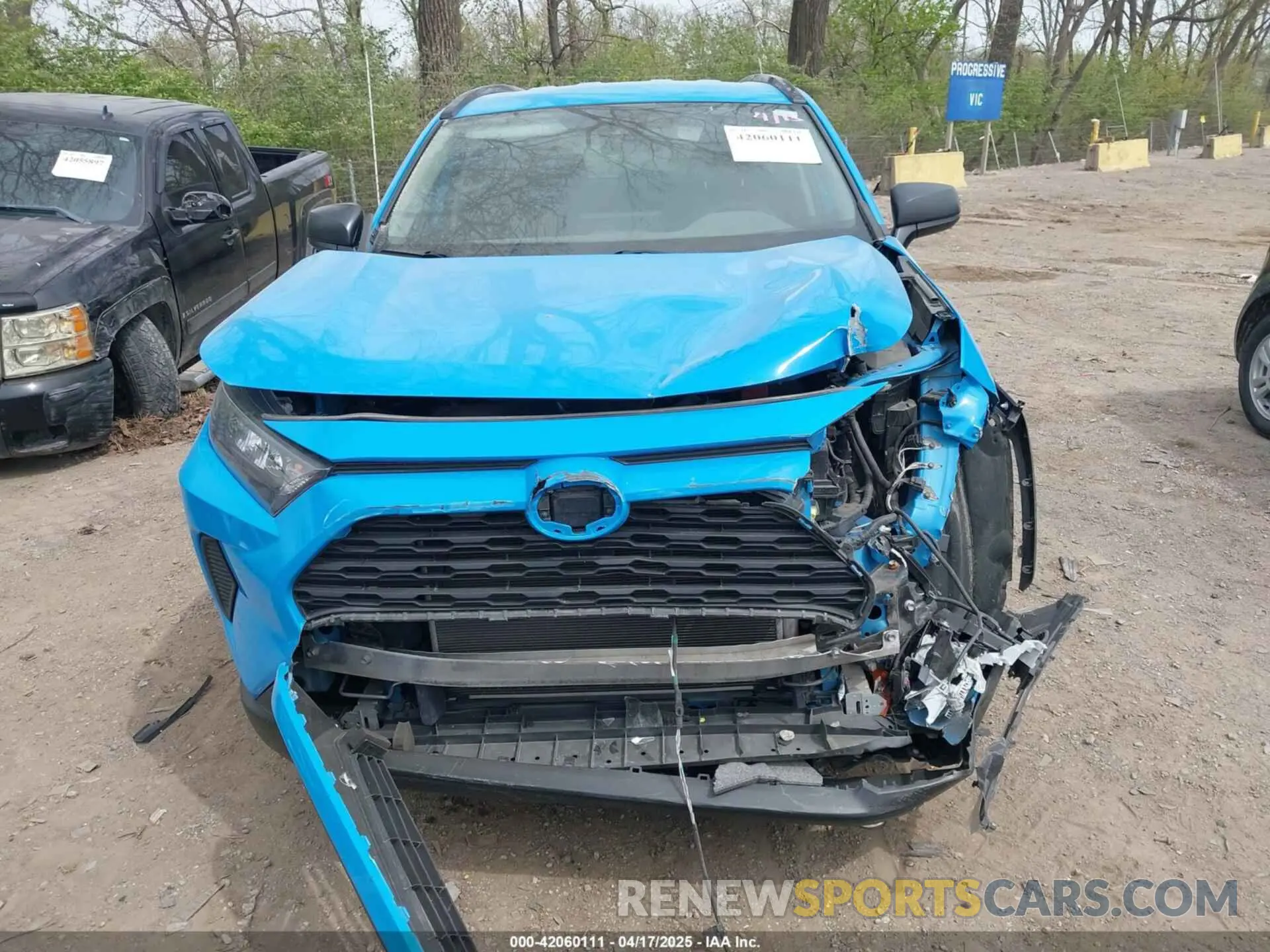 12 fotografías del automóvil dañado 2T3H1RFV8KW002939 TOYOTA RAV4 2019