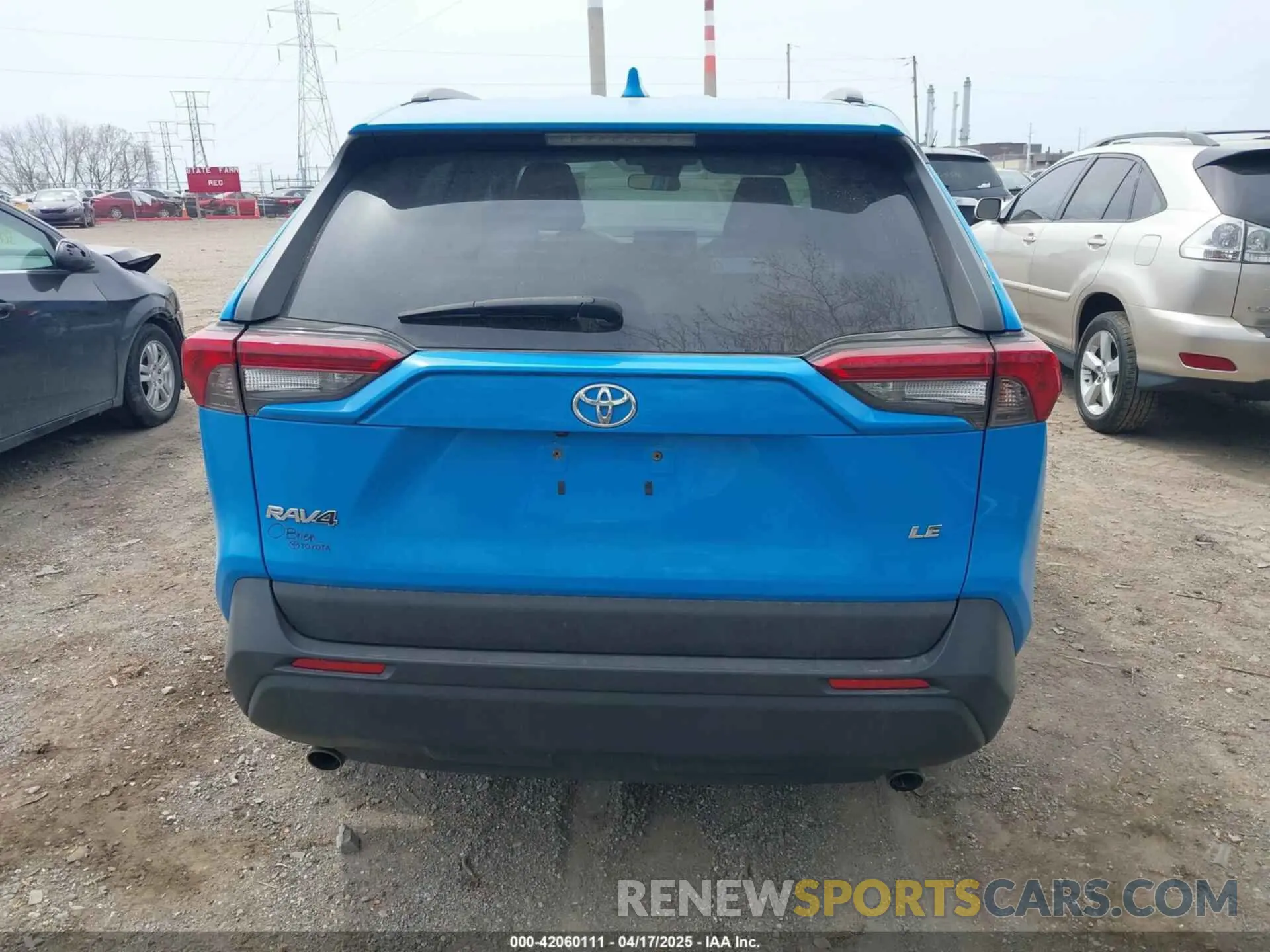 16 fotografías del automóvil dañado 2T3H1RFV8KW002939 TOYOTA RAV4 2019