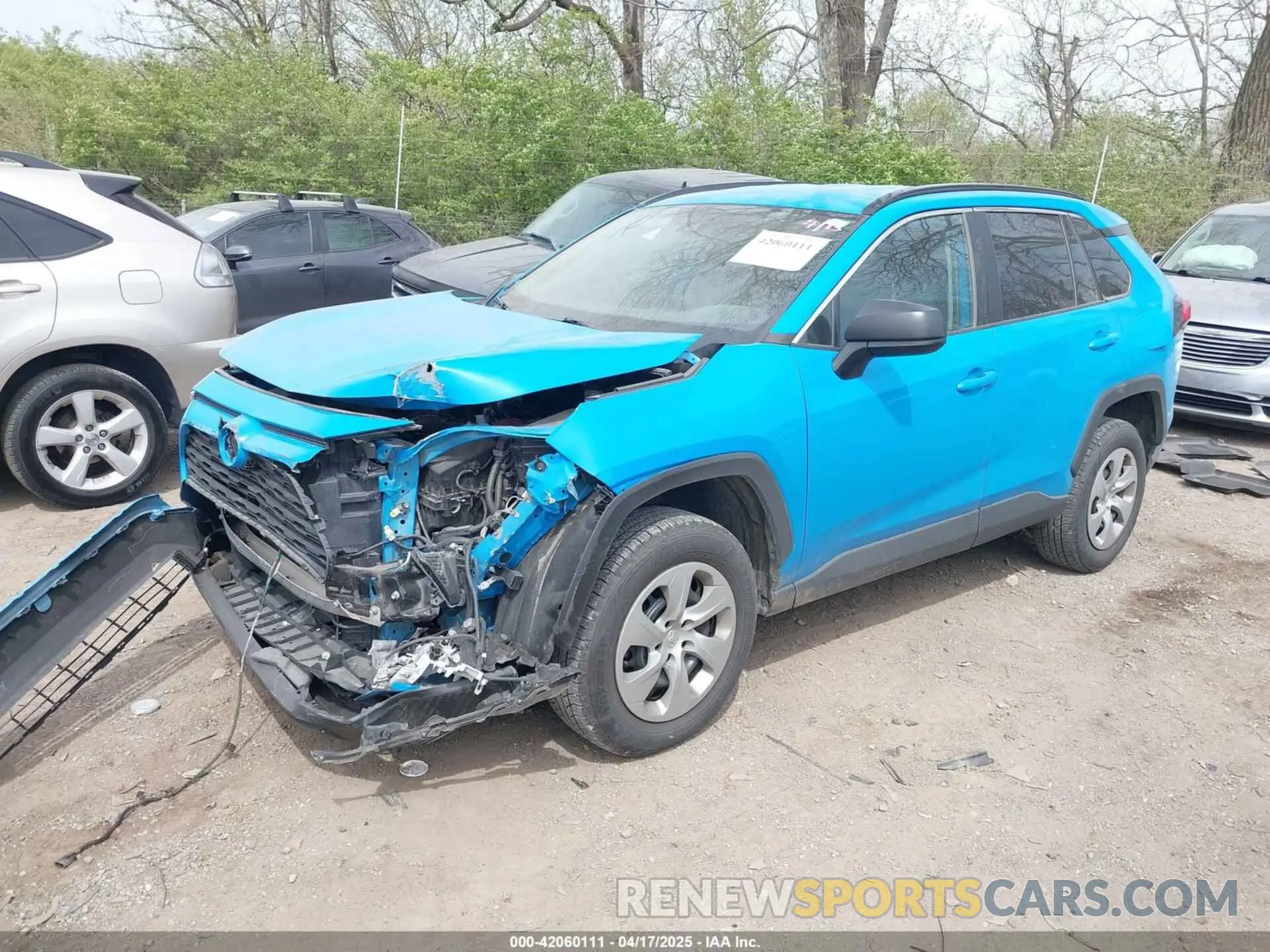 2 fotografías del automóvil dañado 2T3H1RFV8KW002939 TOYOTA RAV4 2019
