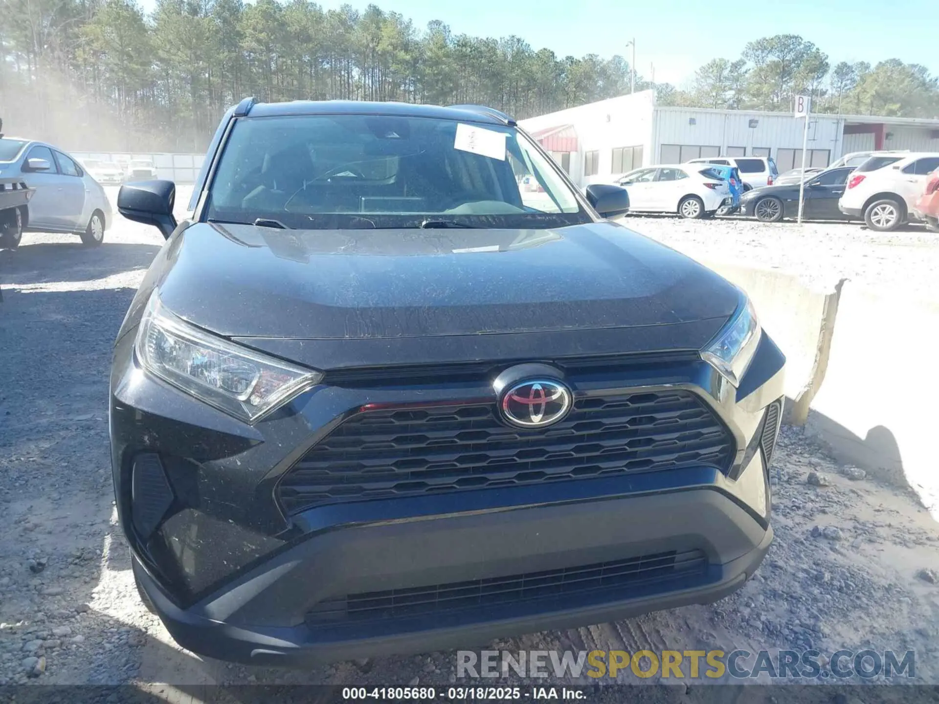 12 fotografías del automóvil dañado 2T3H1RFV8KW013553 TOYOTA RAV4 2019