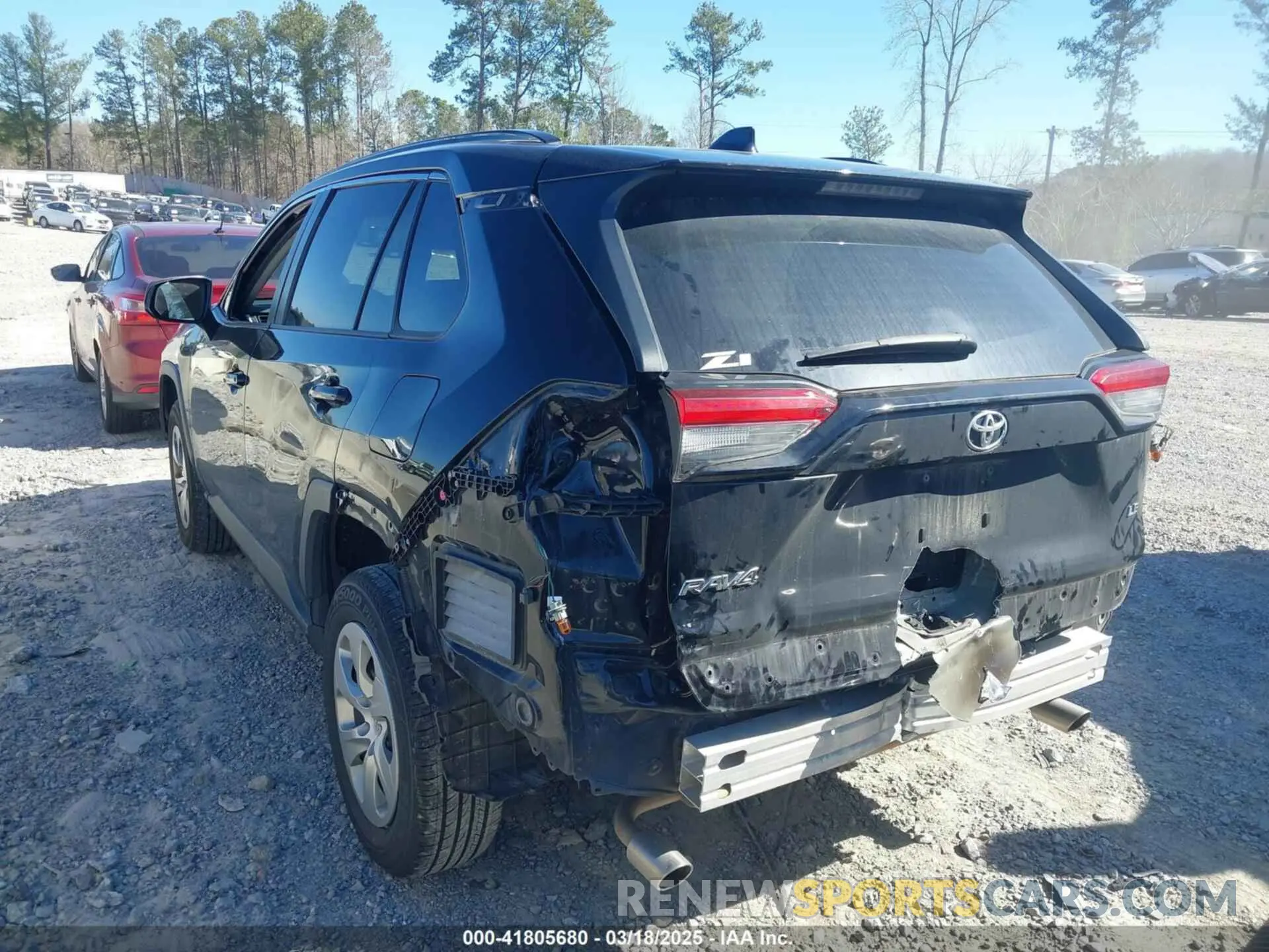 3 fotografías del automóvil dañado 2T3H1RFV8KW013553 TOYOTA RAV4 2019