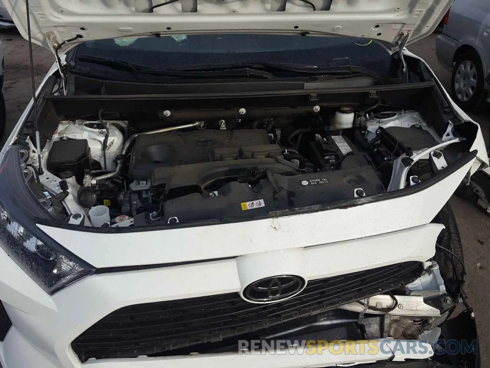 7 fotografías del automóvil dañado 2T3H1RFV8KW020275 TOYOTA RAV4 2019