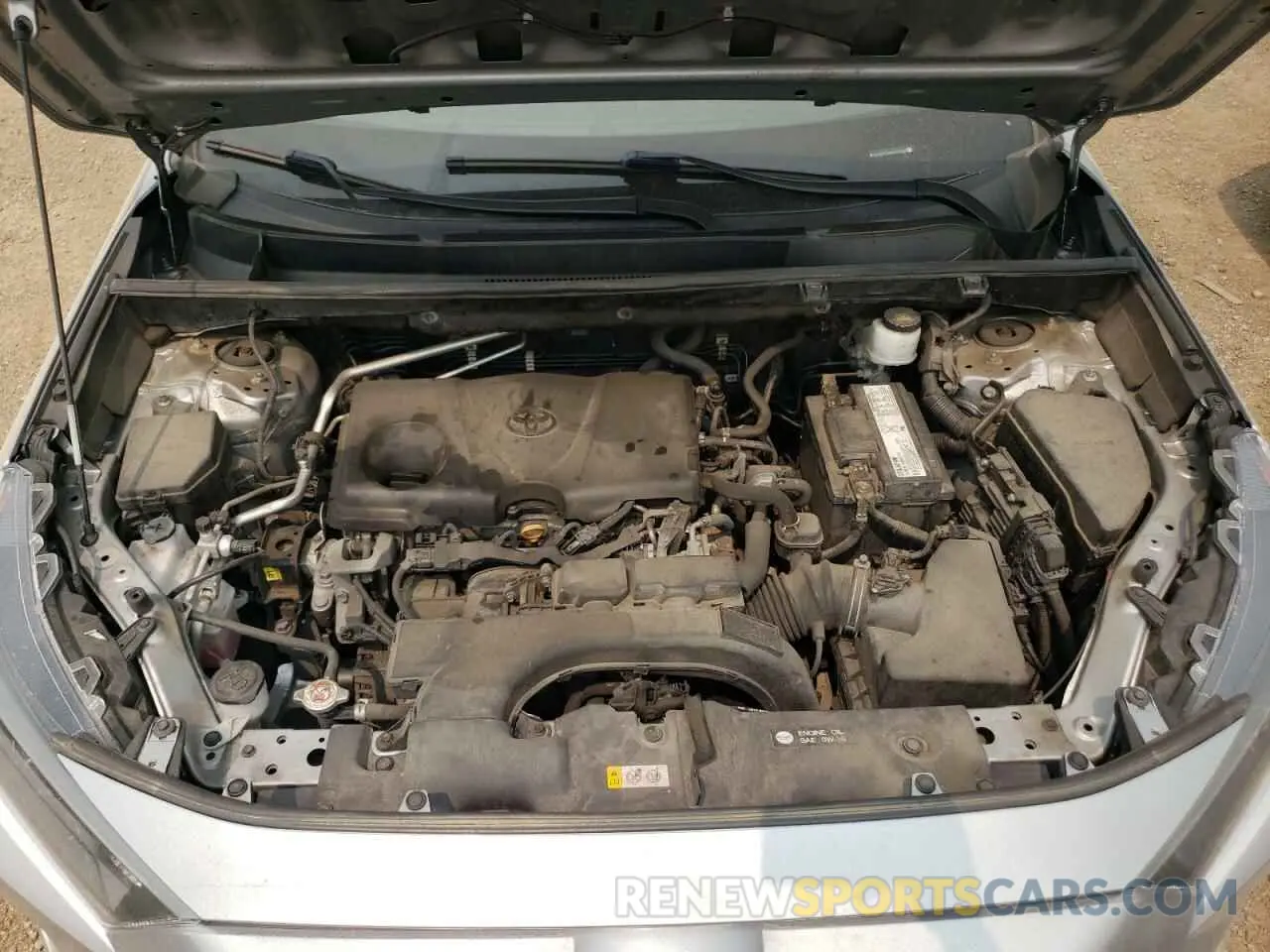 11 fotografías del automóvil dañado 2T3H1RFV8KW022088 TOYOTA RAV4 2019