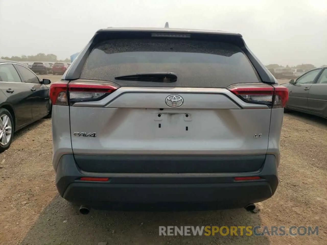 6 fotografías del automóvil dañado 2T3H1RFV8KW022088 TOYOTA RAV4 2019