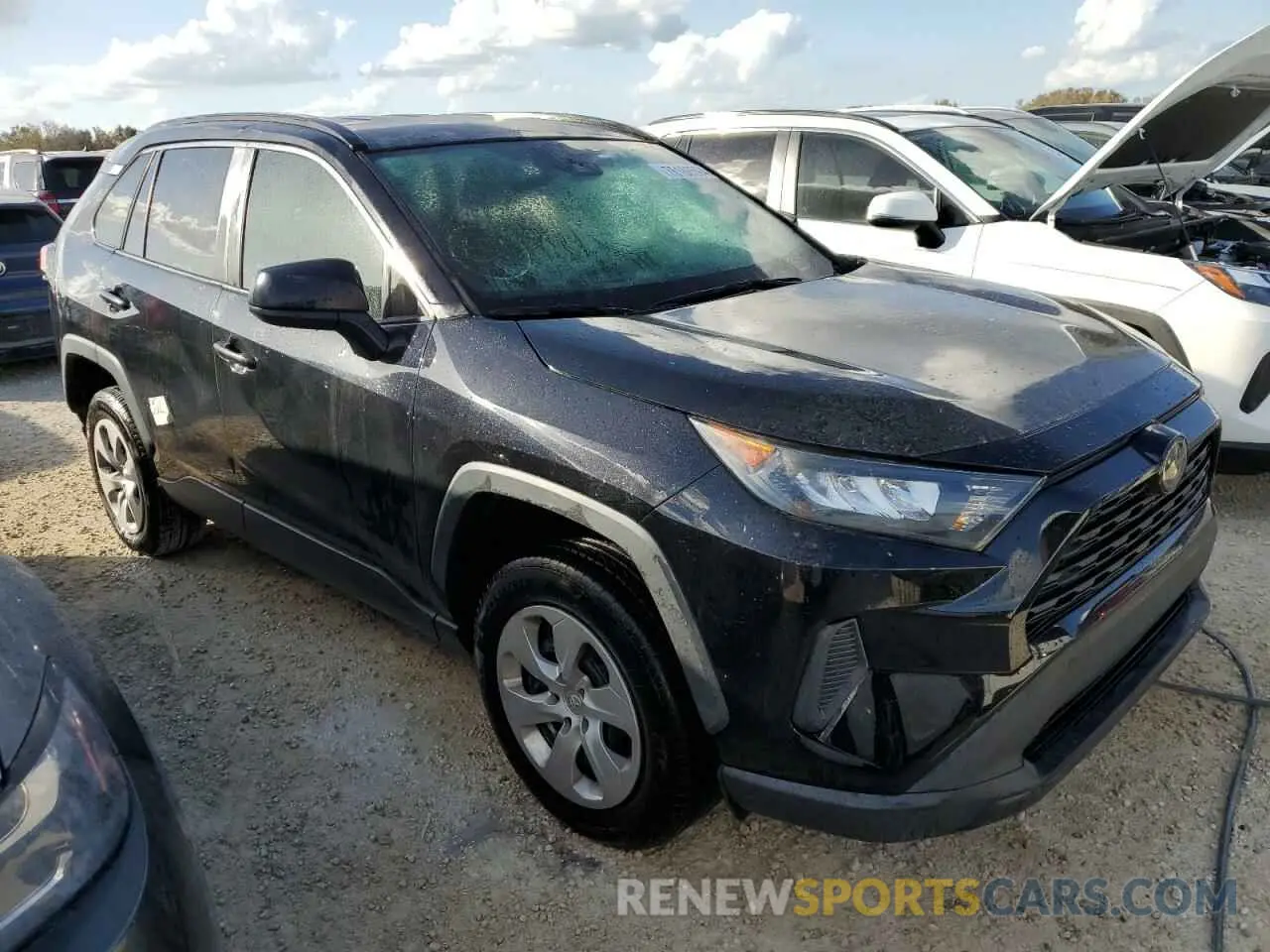4 fotografías del automóvil dañado 2T3H1RFV8KW022611 TOYOTA RAV4 2019