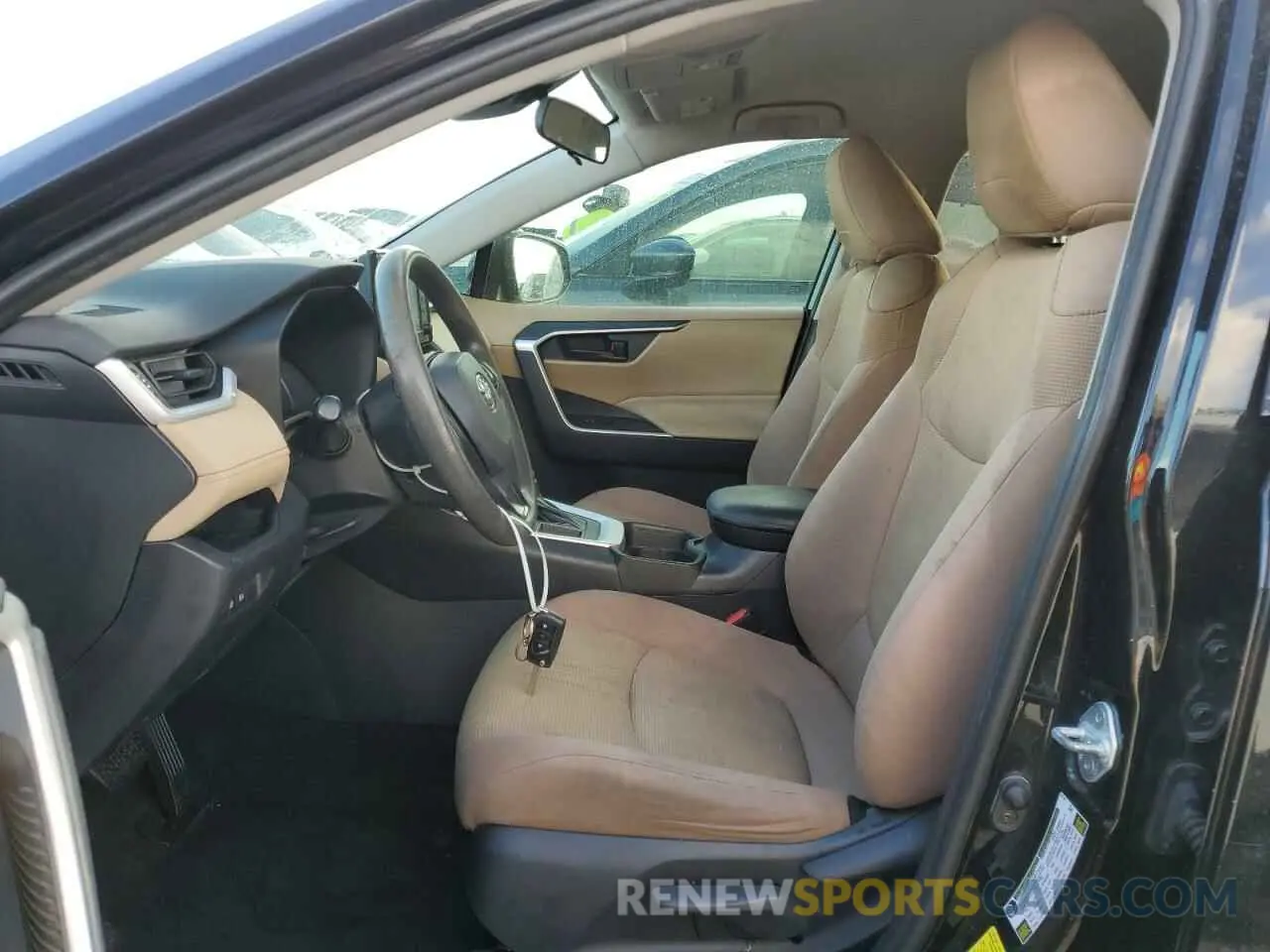7 fotografías del automóvil dañado 2T3H1RFV8KW022611 TOYOTA RAV4 2019