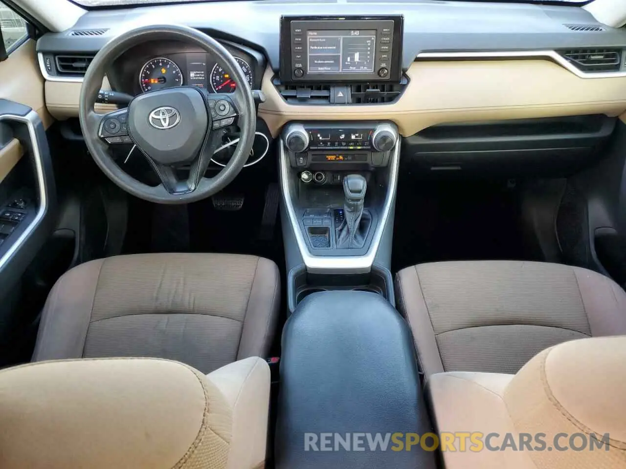 8 fotografías del automóvil dañado 2T3H1RFV8KW022611 TOYOTA RAV4 2019