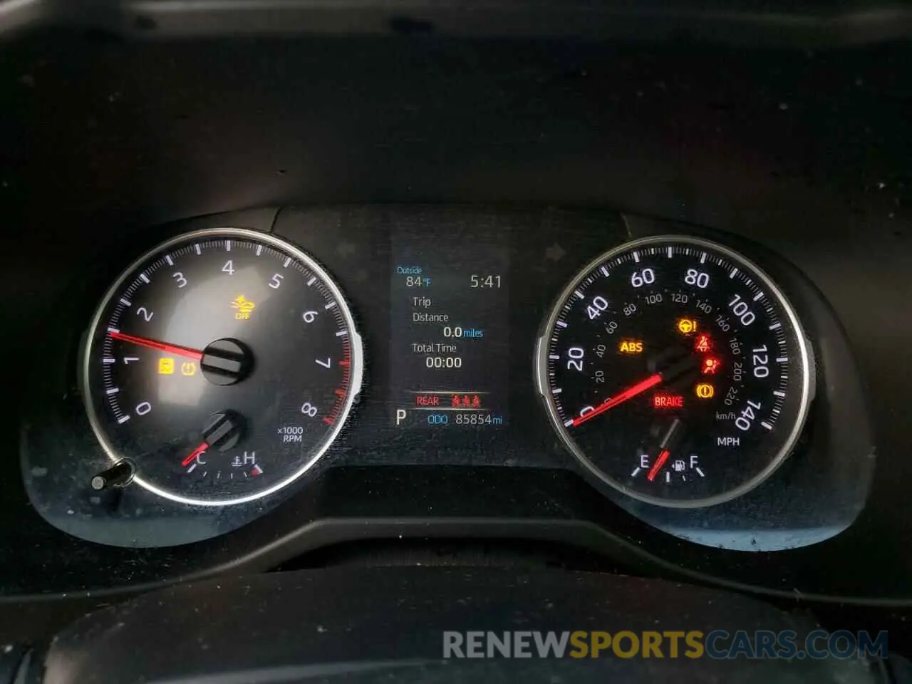 9 fotografías del automóvil dañado 2T3H1RFV8KW022611 TOYOTA RAV4 2019