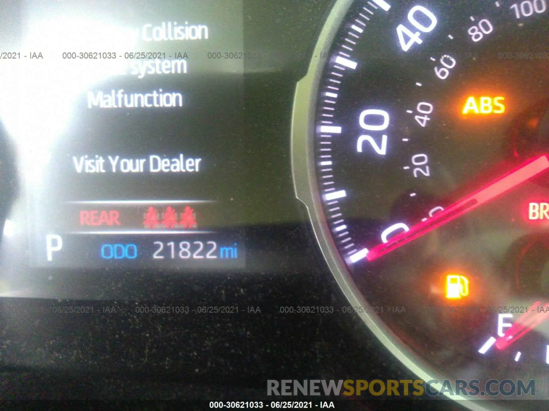 7 fotografías del automóvil dañado 2T3H1RFV8KW034015 TOYOTA RAV4 2019