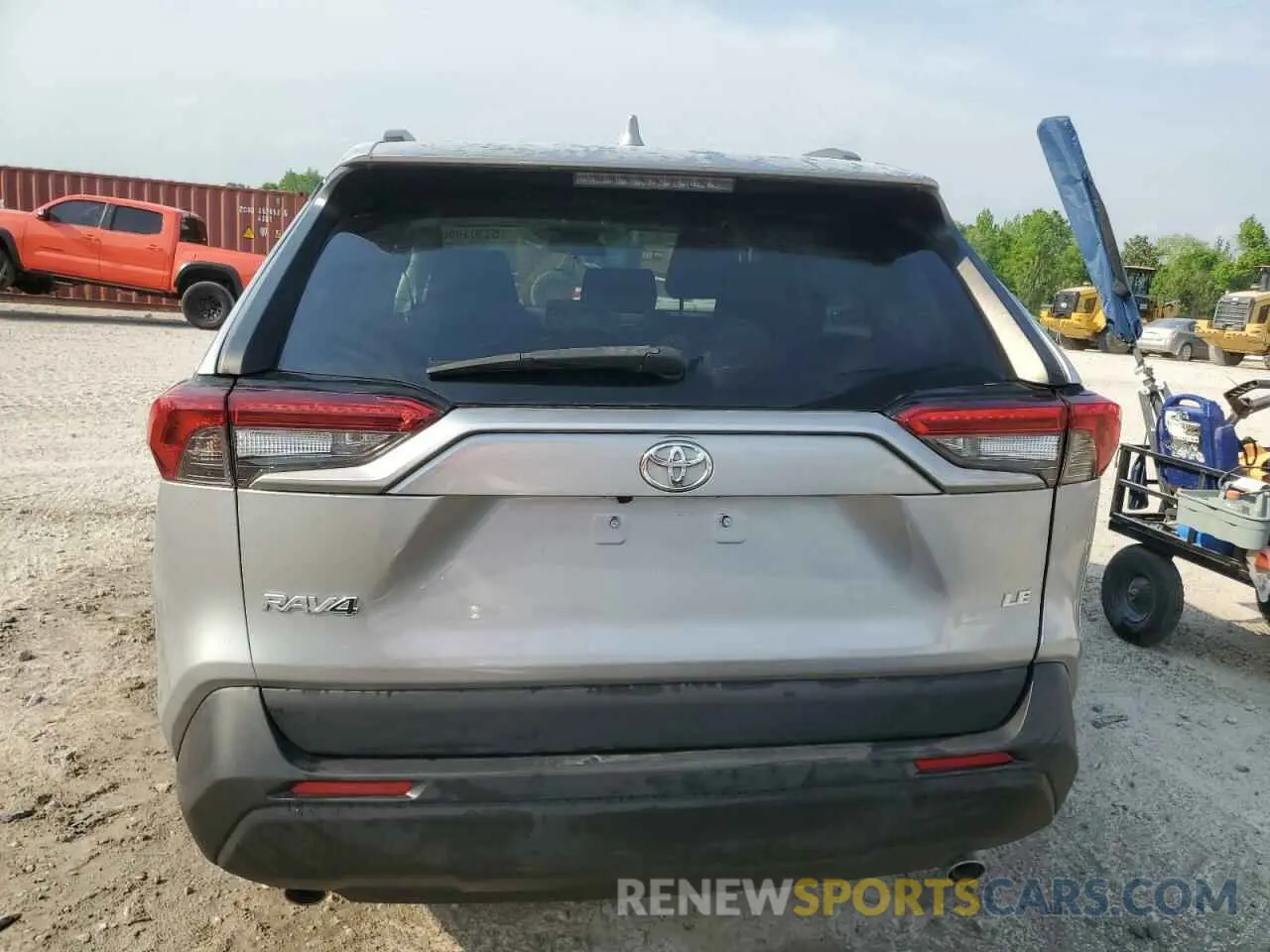 6 fotografías del automóvil dañado 2T3H1RFV8KW045838 TOYOTA RAV4 2019