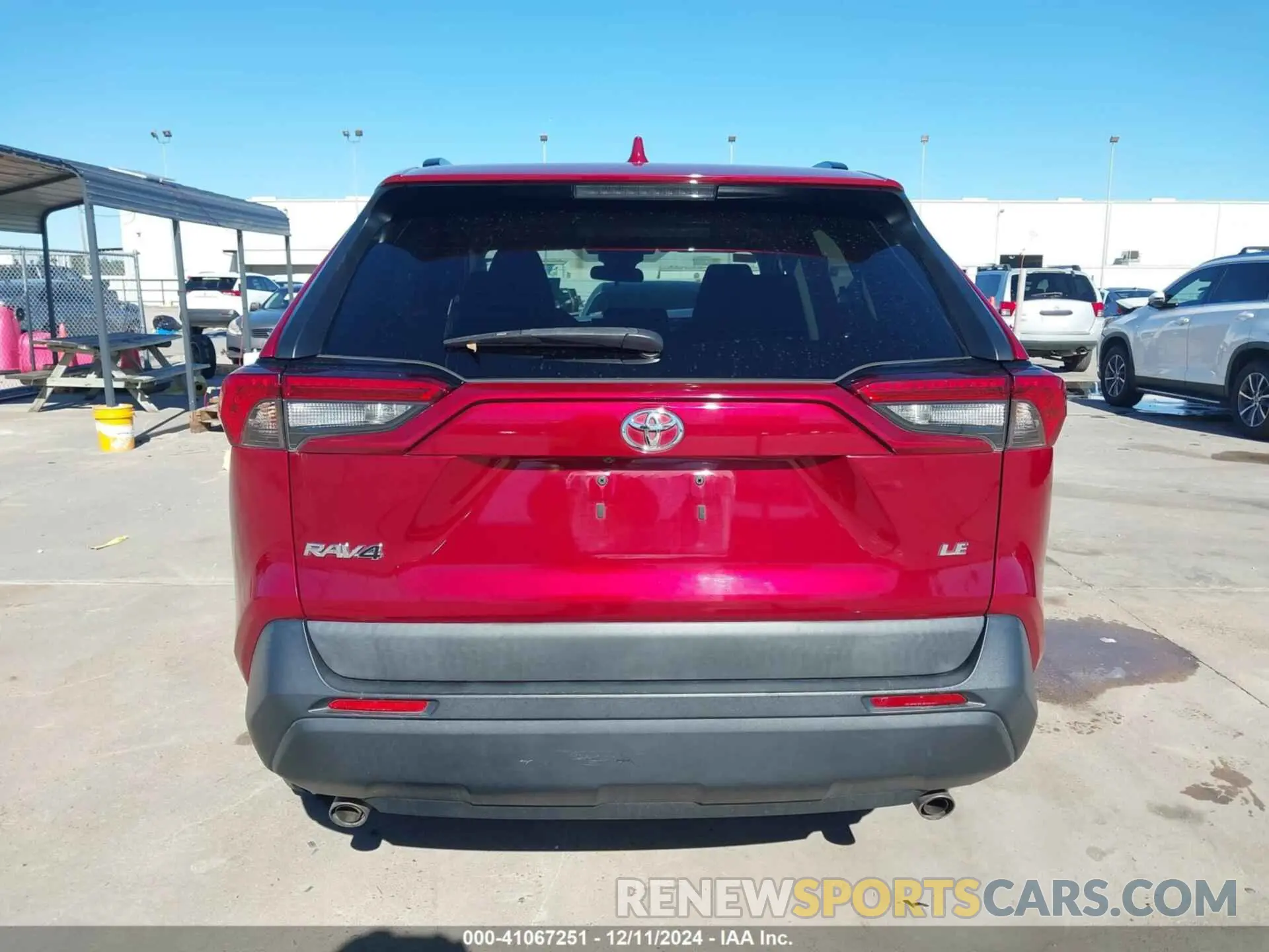 16 fotografías del automóvil dañado 2T3H1RFV8KW048836 TOYOTA RAV4 2019