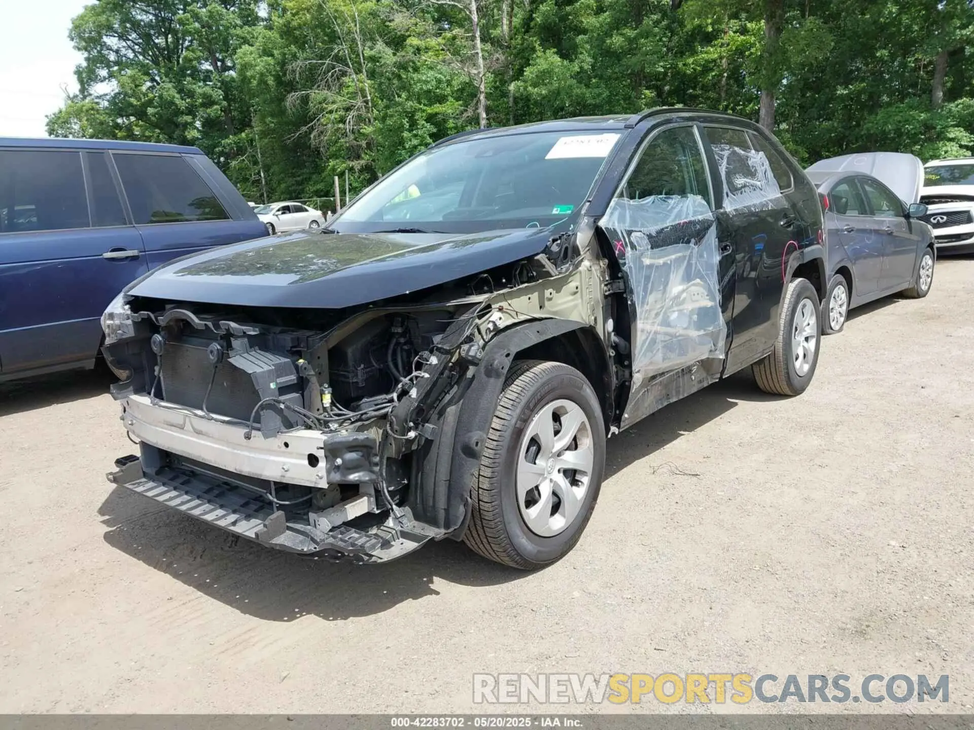 2 fotografías del automóvil dañado 2T3H1RFV9KC020674 TOYOTA RAV4 2019